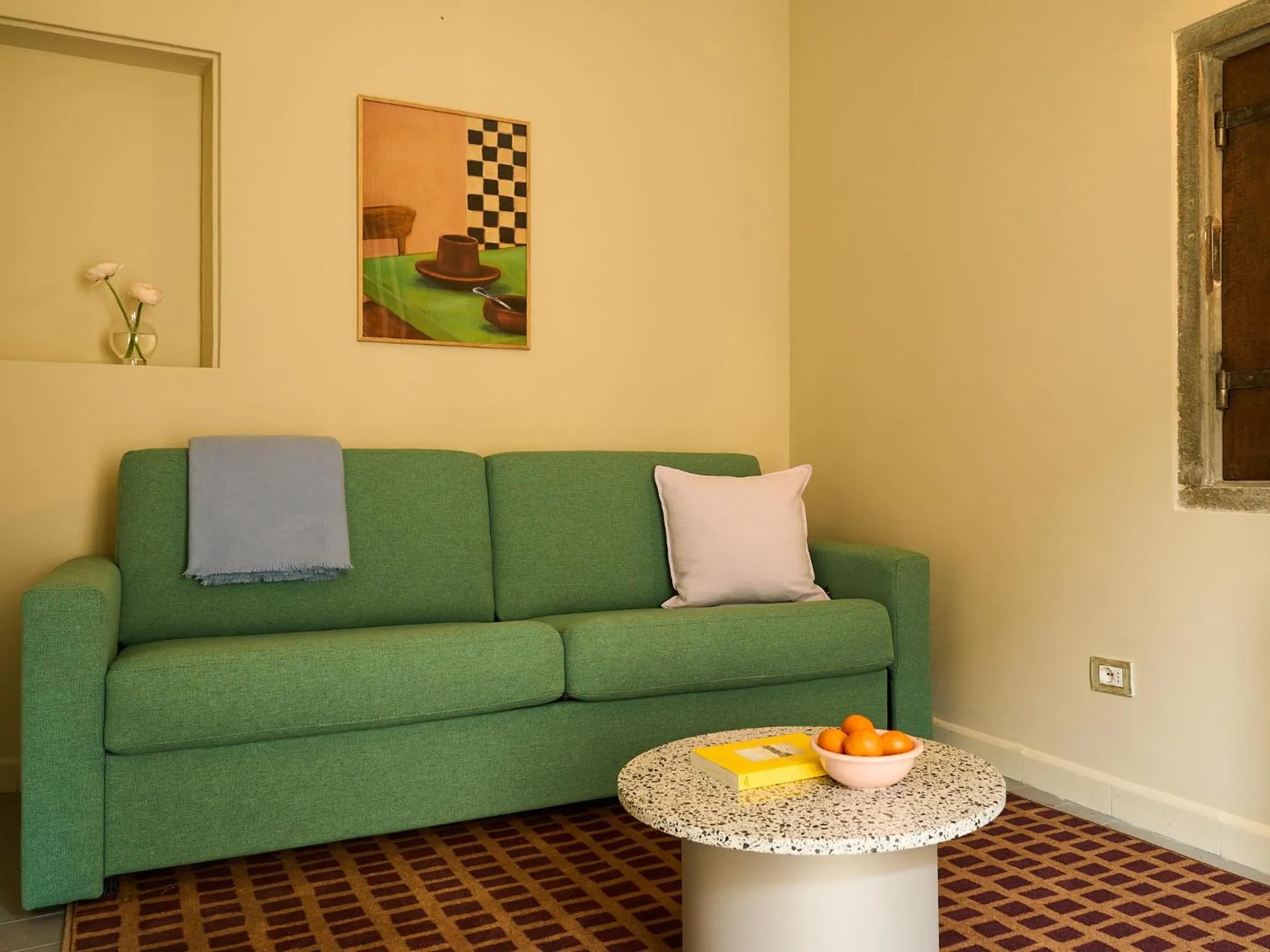 Seating area in Numa Florence Rodo