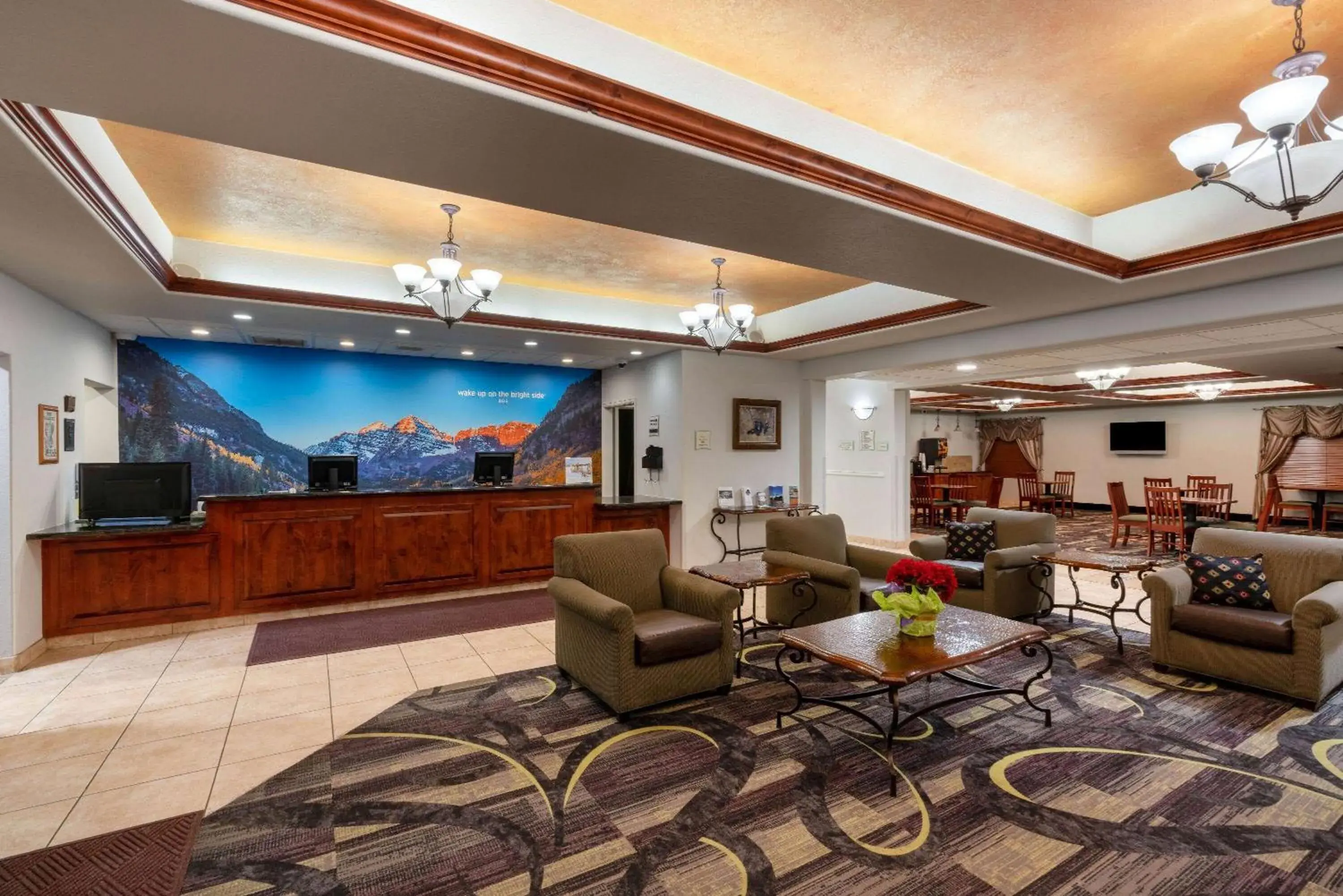 Lobby or reception in La Quinta by Wyndham Rifle Lobby or reception in La Quinta by Wyndham Rifle