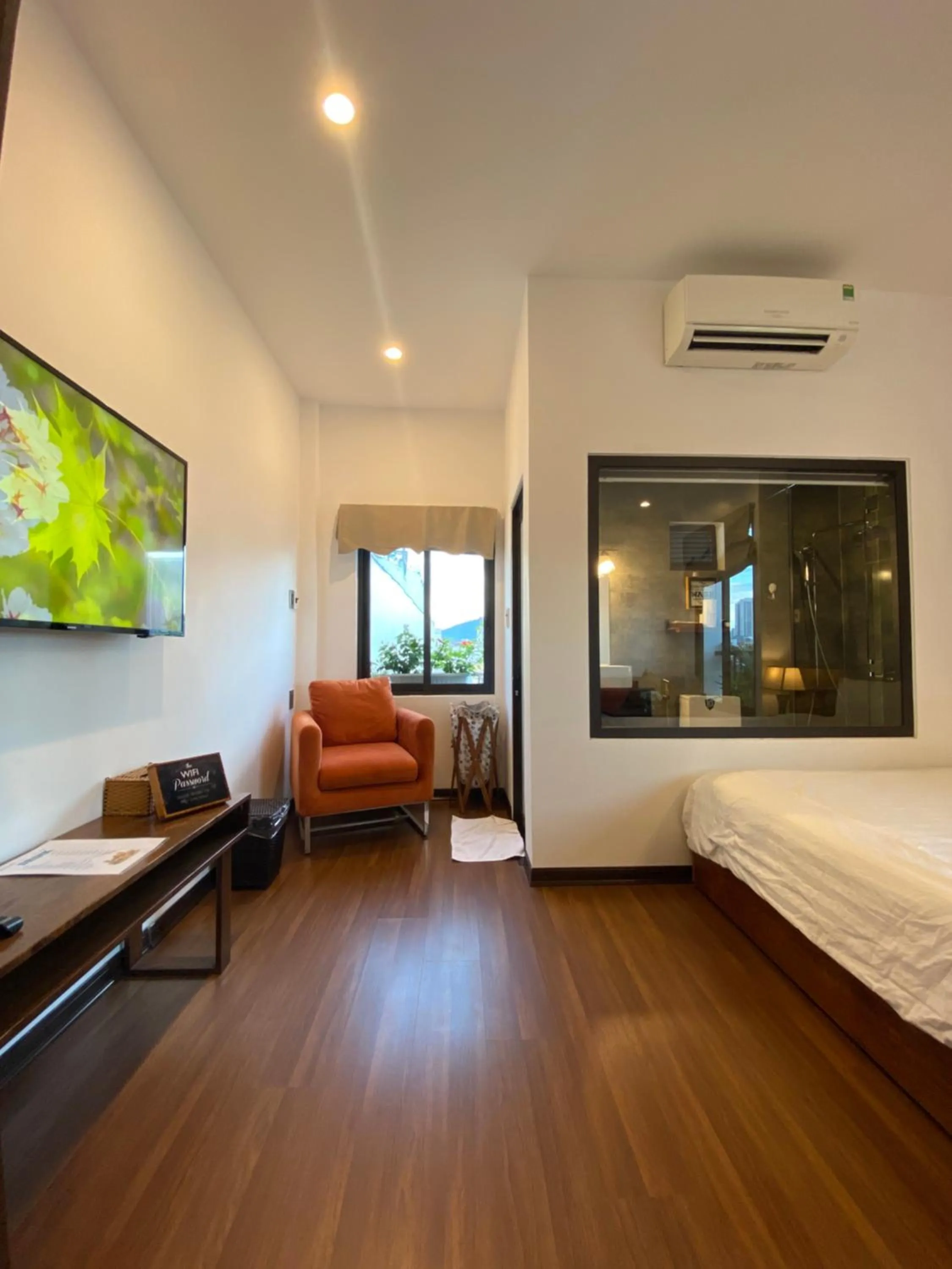 Bed in Oasis Hotel & Apartment