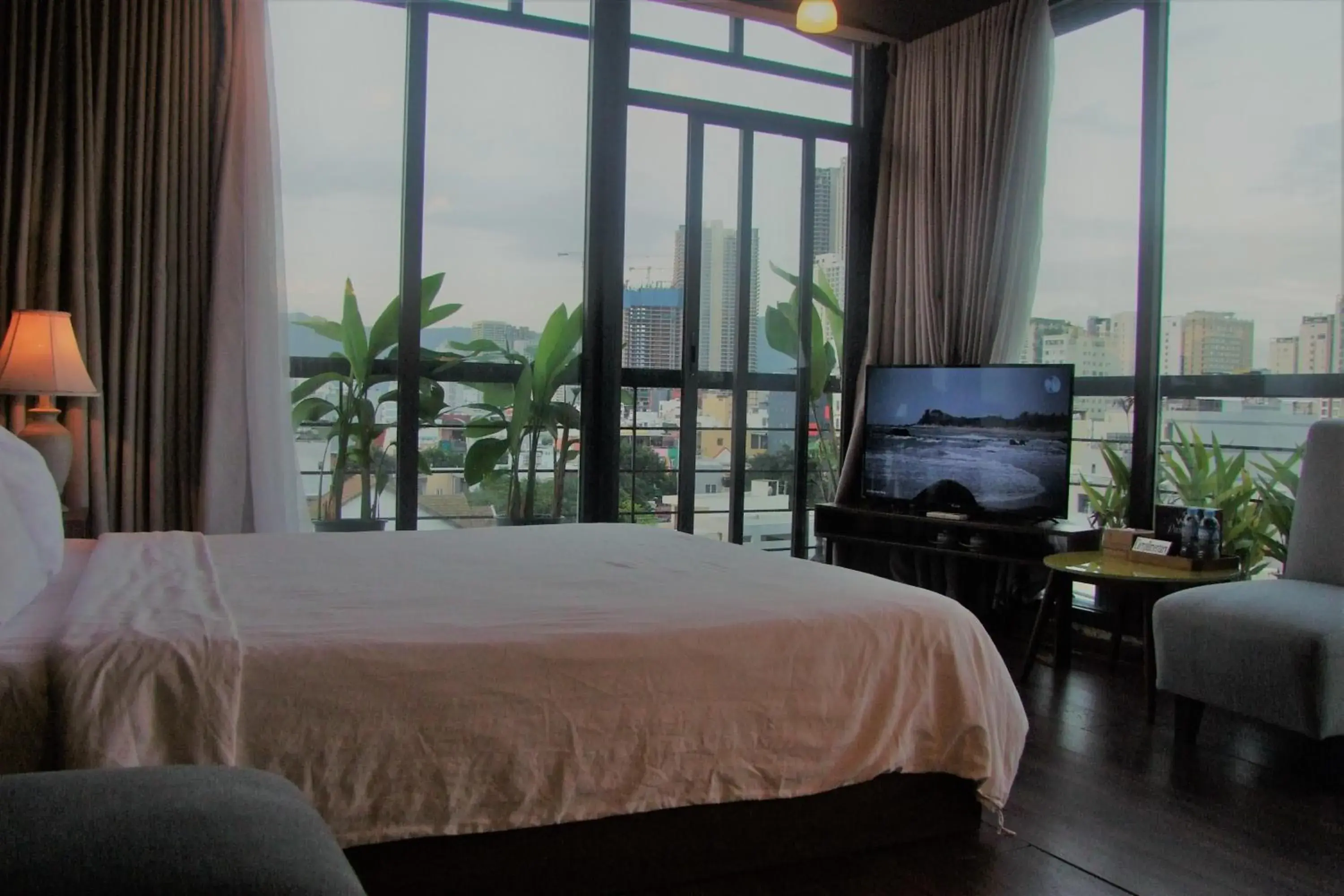 Bed in Oasis Hotel & Apartment Bed in Oasis Hotel & Apartment