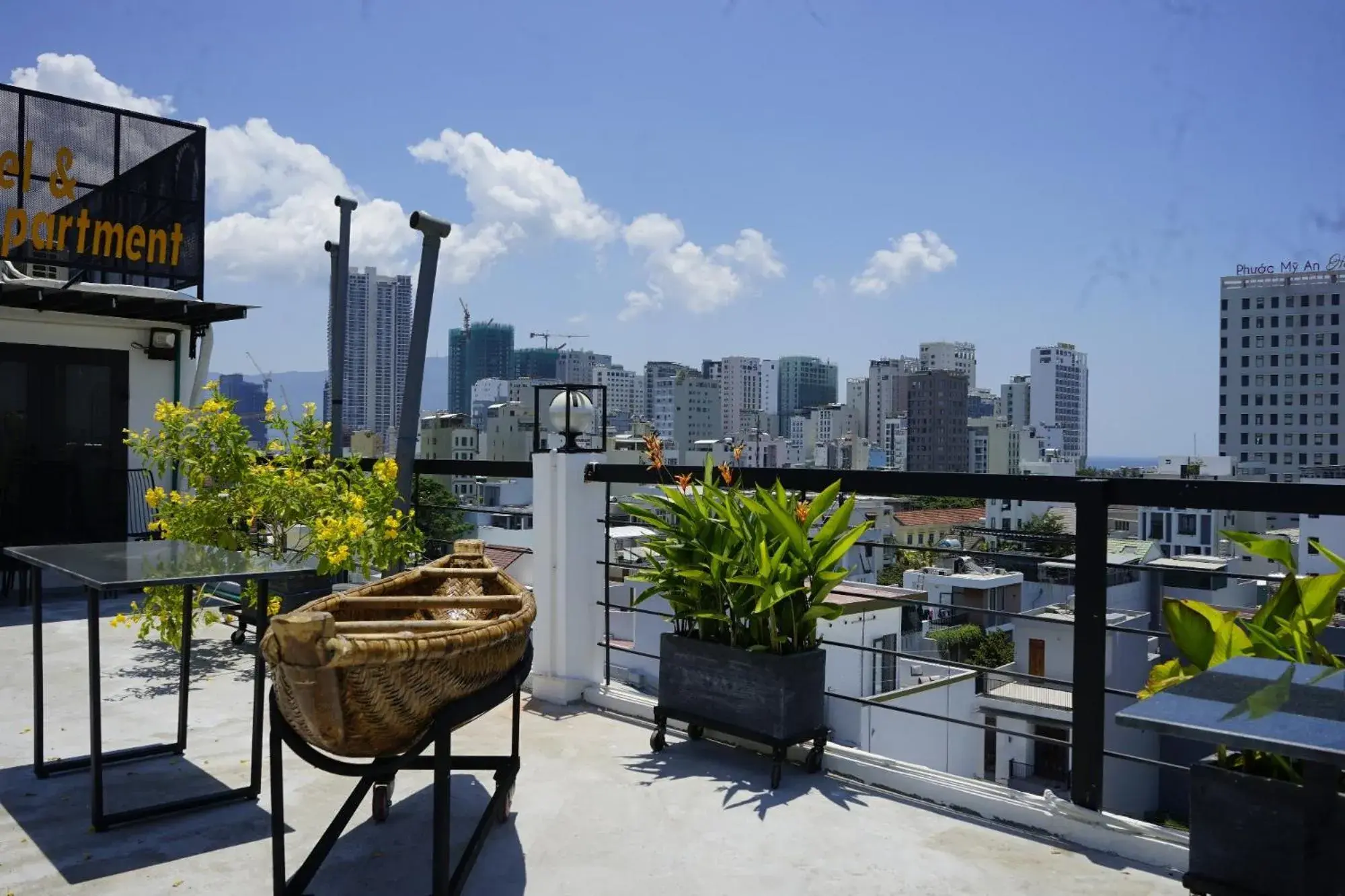 Bird's eye view in Oasis Hotel & Apartment Bird's eye view in Oasis Hotel & Apartment