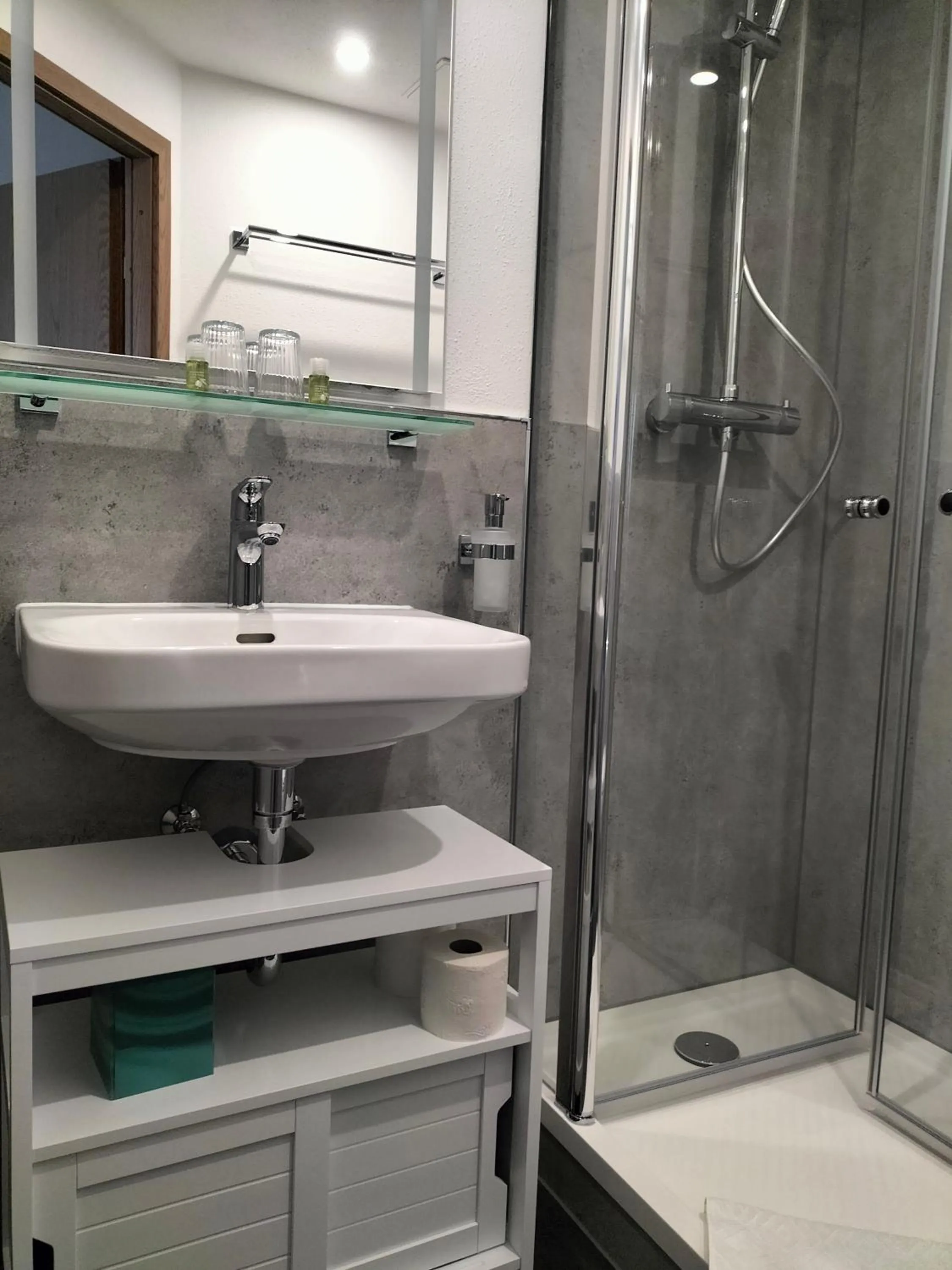 Bathroom in Hotel Silbertanne