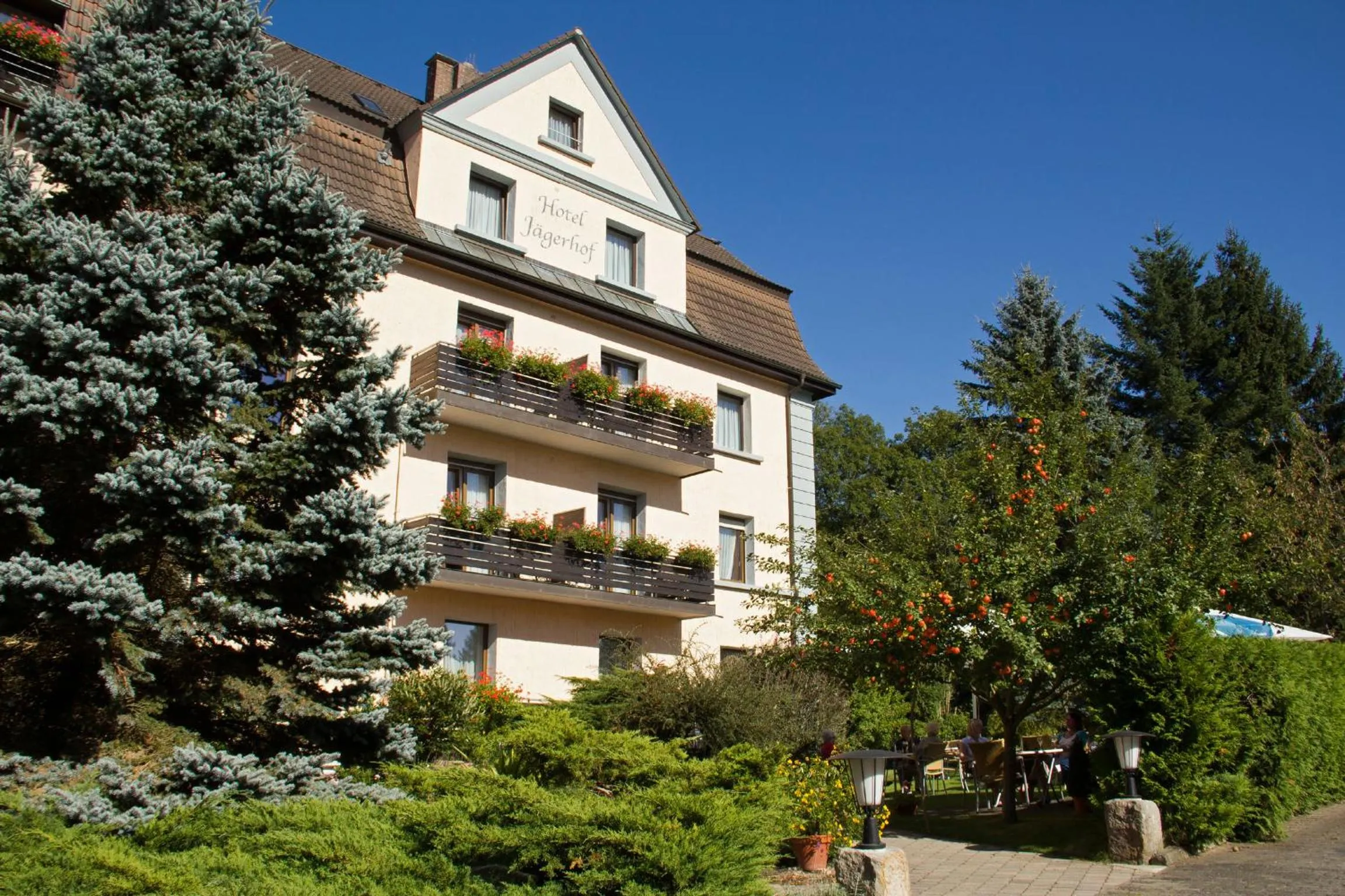Facade/entrance in Hotel Jägerhof