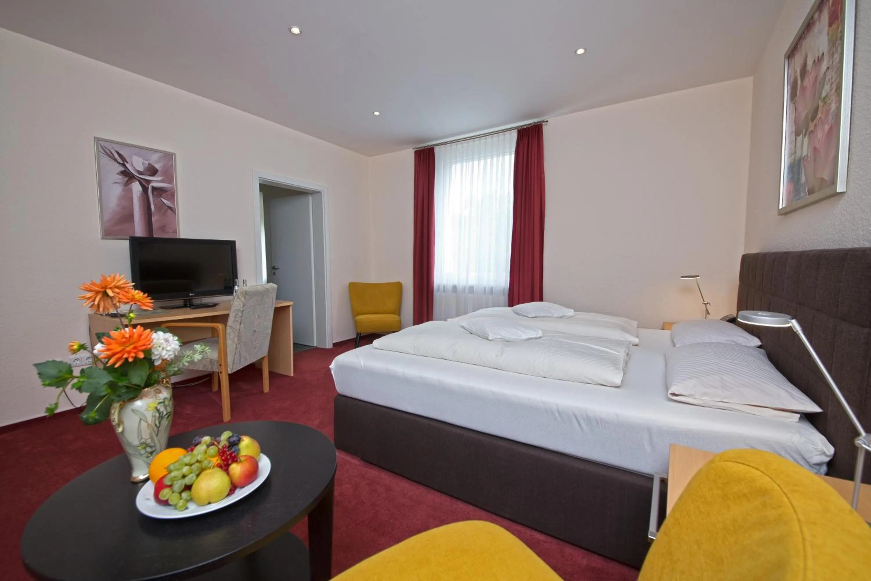 Bed in Hotel Jägerhof