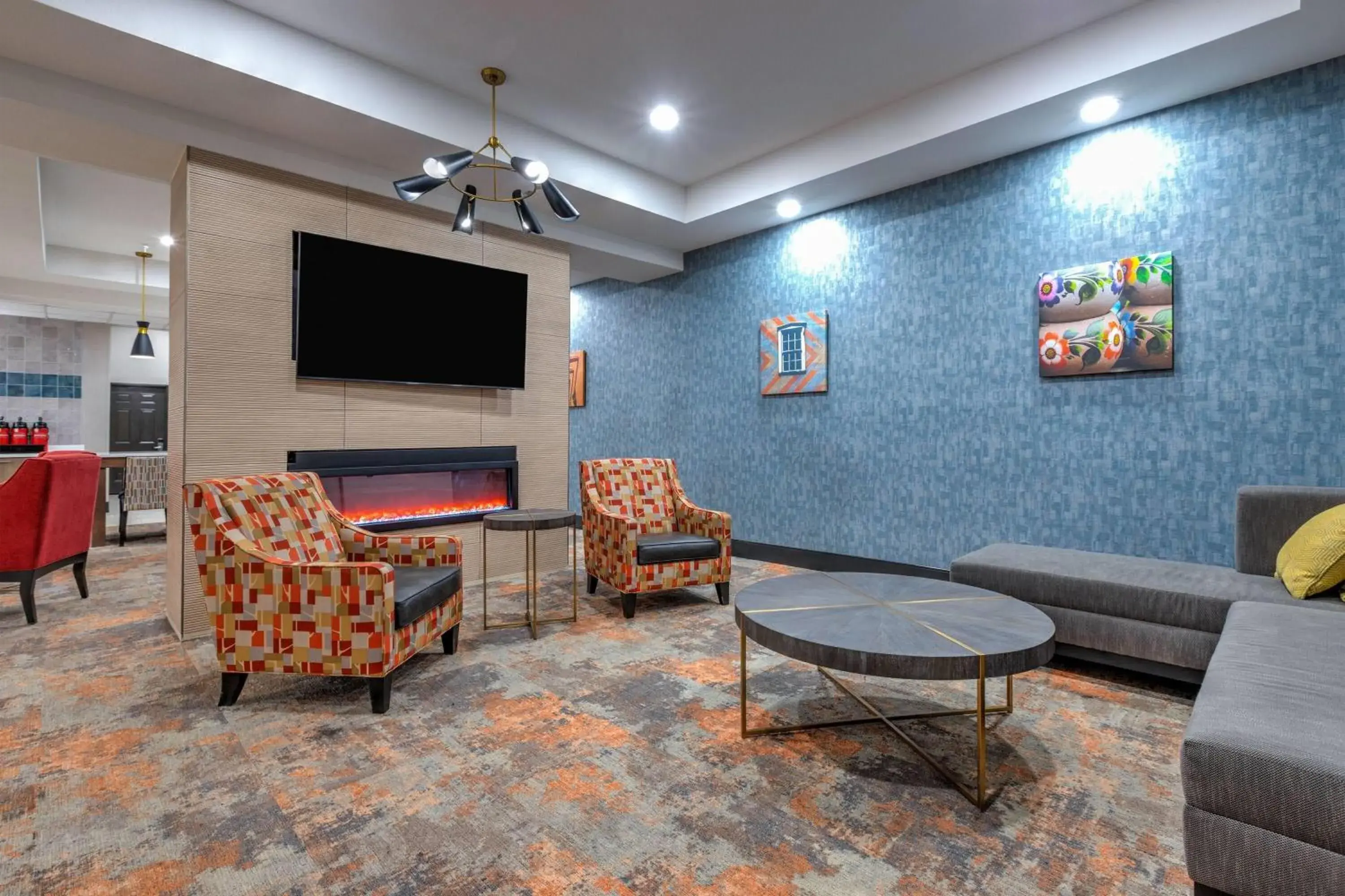 Lobby or reception in La Quinta by Wyndham Hobbs Lobby or reception in La Quinta by Wyndham Hobbs