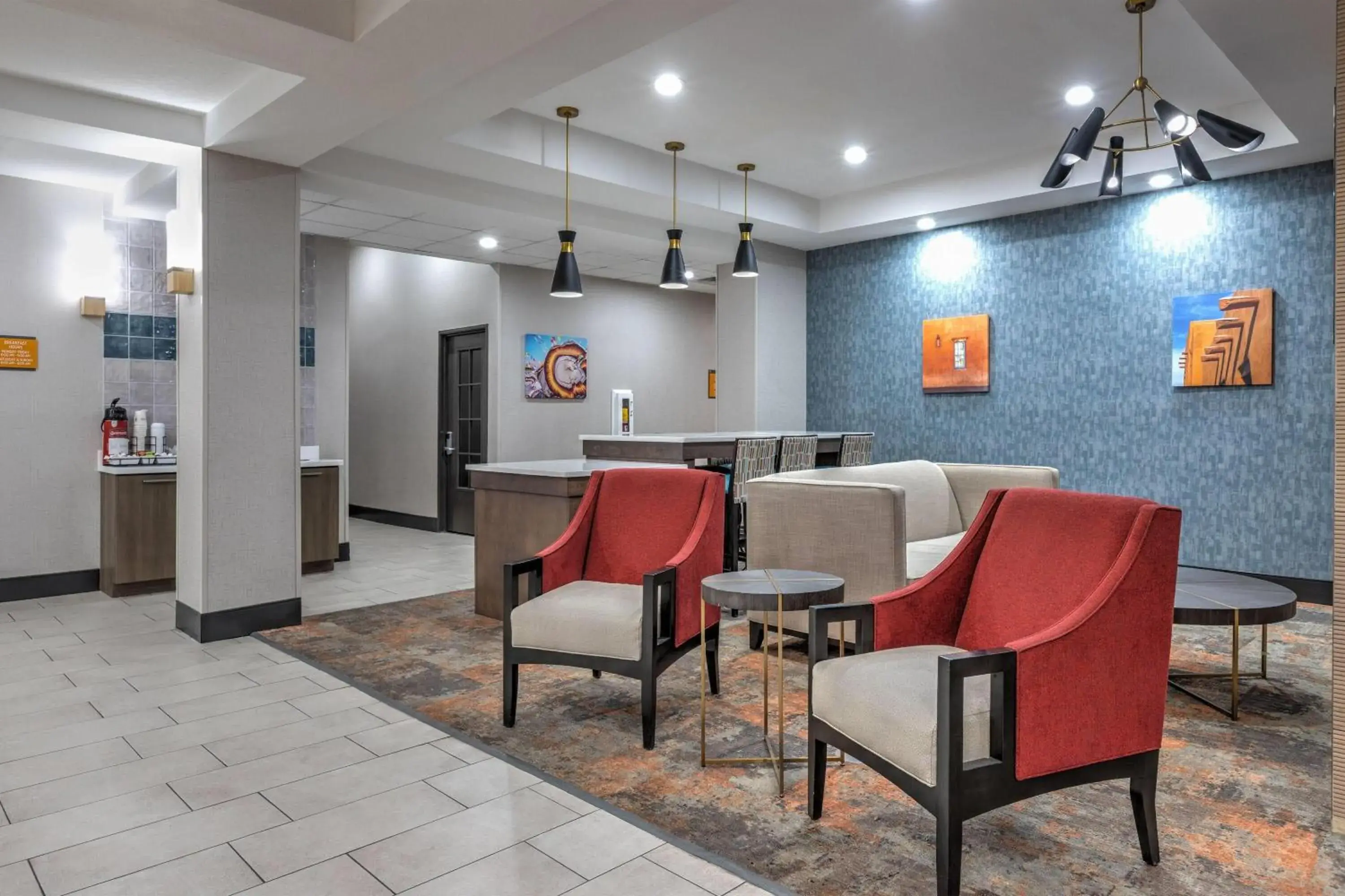 Lobby or reception in La Quinta by Wyndham Hobbs Lobby or reception in La Quinta by Wyndham Hobbs