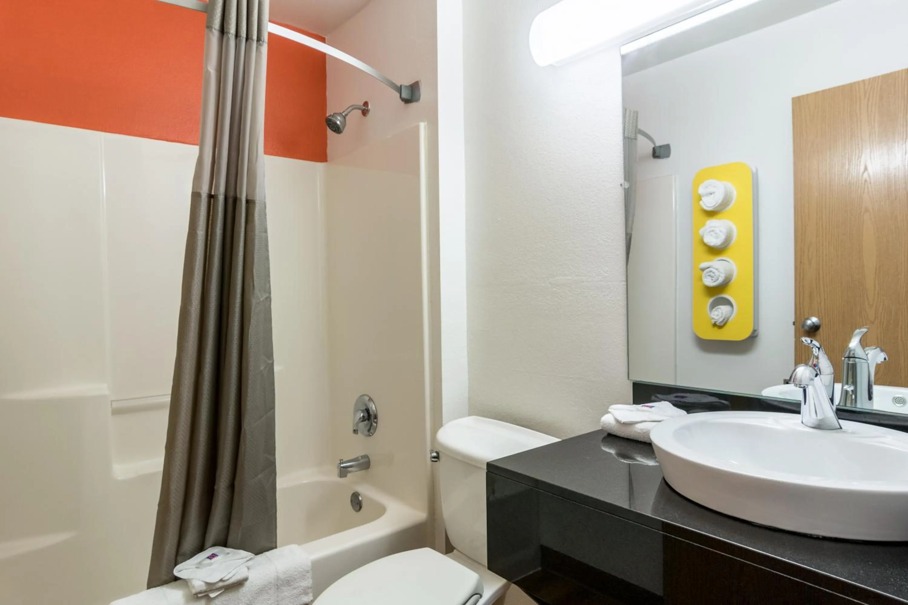 Bathroom in Motel 6-Barkeyville, PA