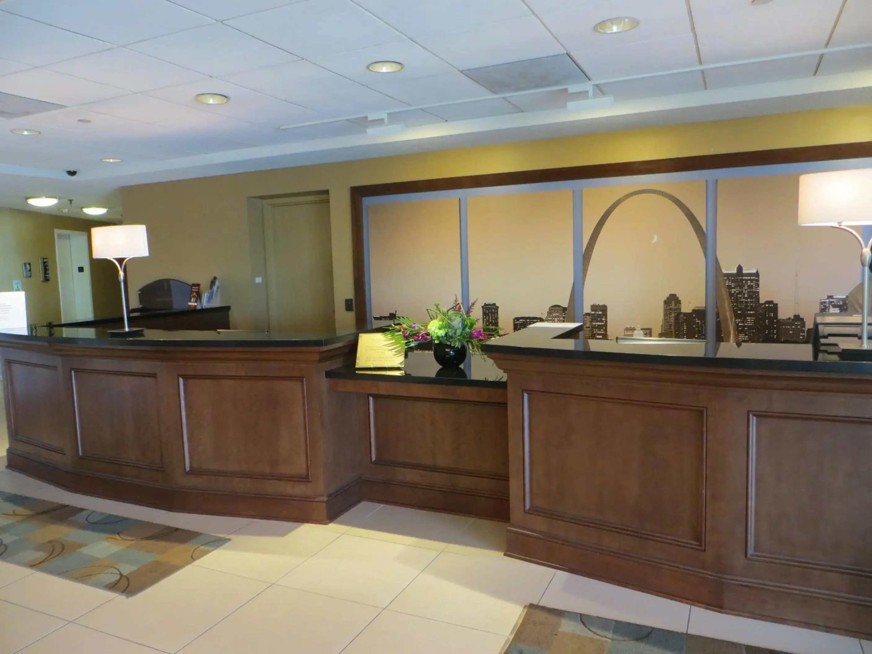 Lobby or reception in HoteLumiere at the Arch, A Caesars Destination Lobby or reception in HoteLumiere at the Arch, A Caesars Destination