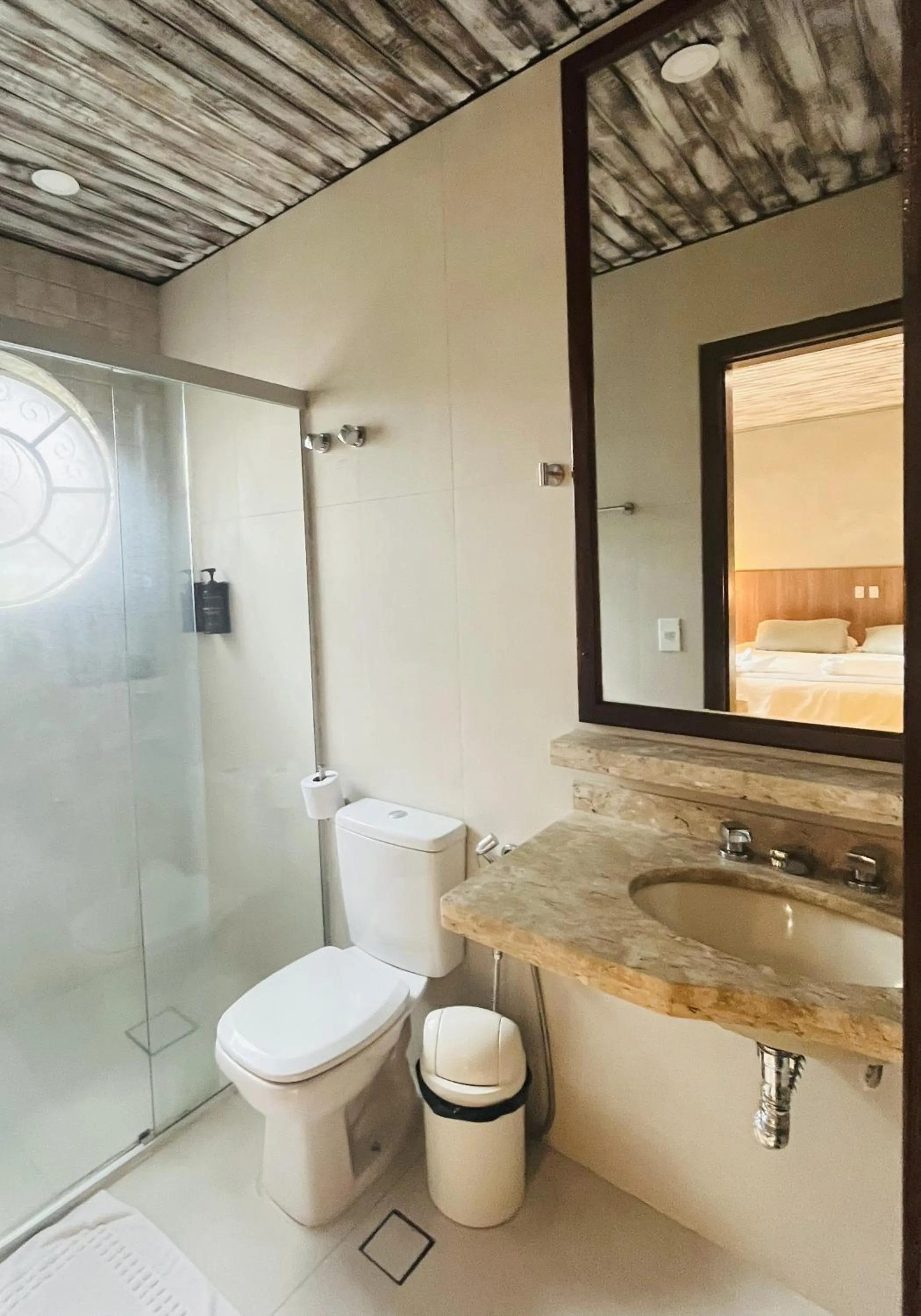 Shower in Giprita Wellness Hotel Ubatuba