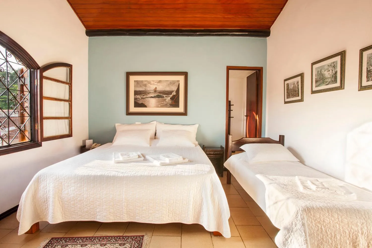 Bed in Giprita Wellness Hotel Ubatuba