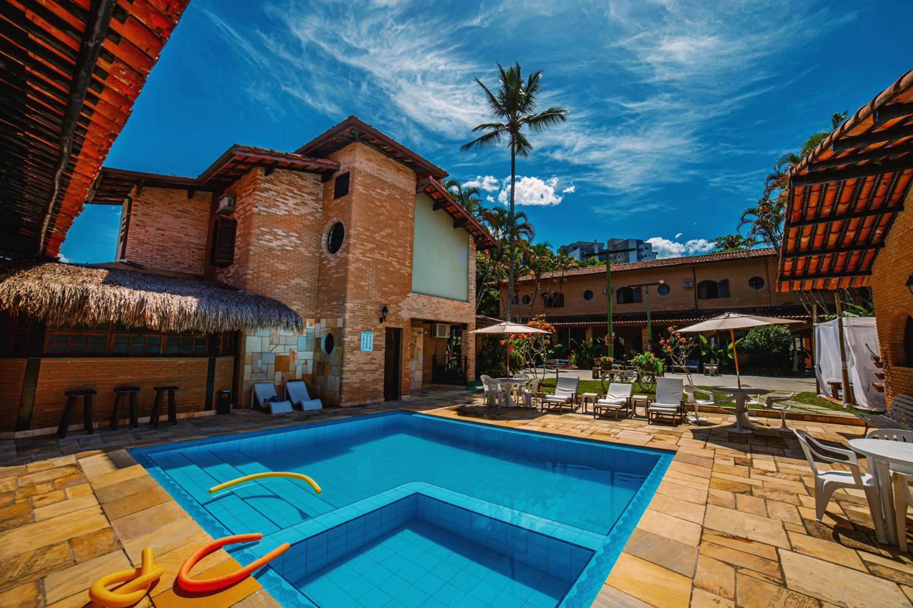 Pool view in Giprita Wellness Hotel Ubatuba