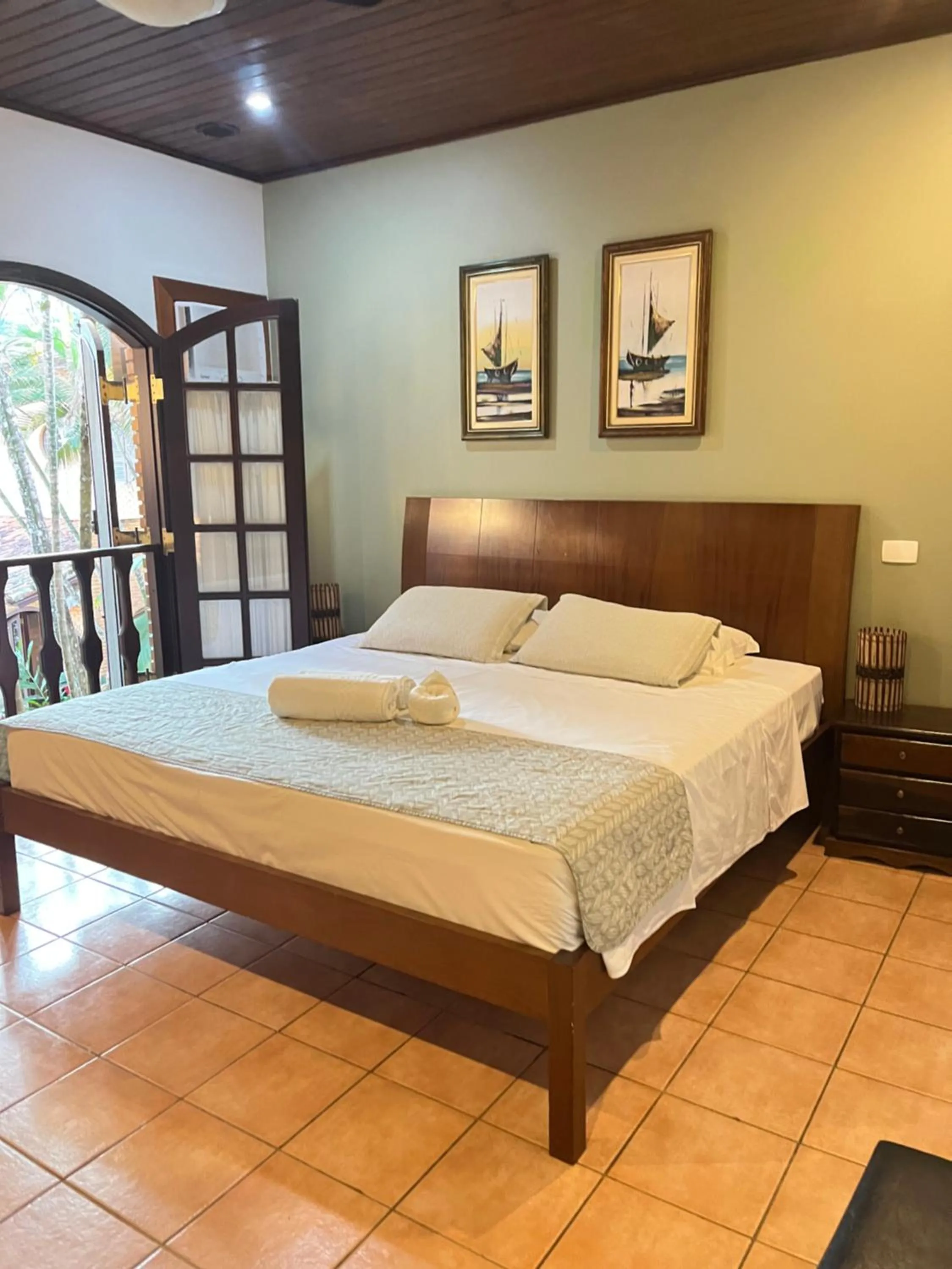 Bed in Giprita Wellness Hotel Ubatuba
