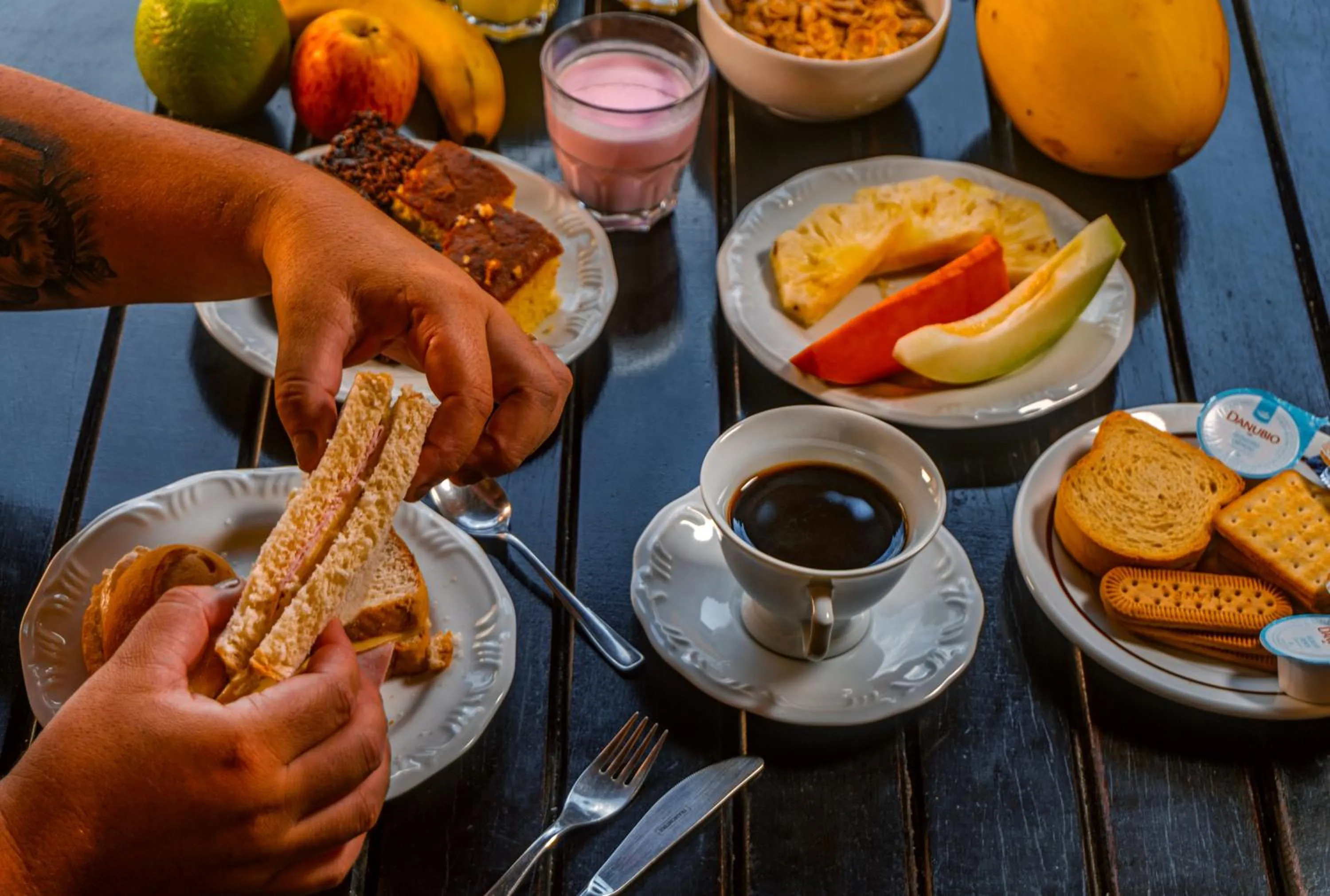Breakfast in Giprita Wellness Hotel Ubatuba