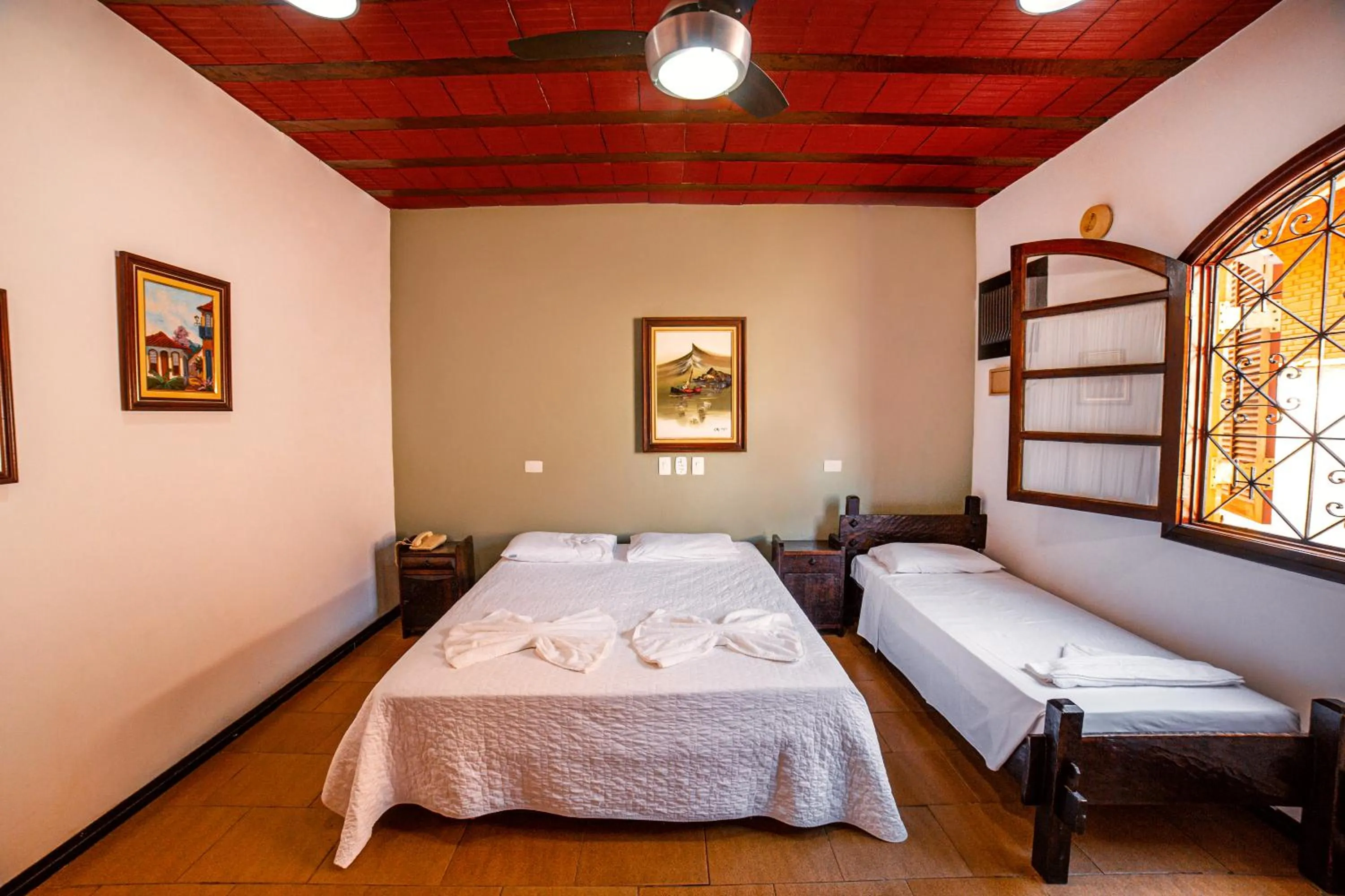 Bed in Giprita Wellness Hotel Ubatuba