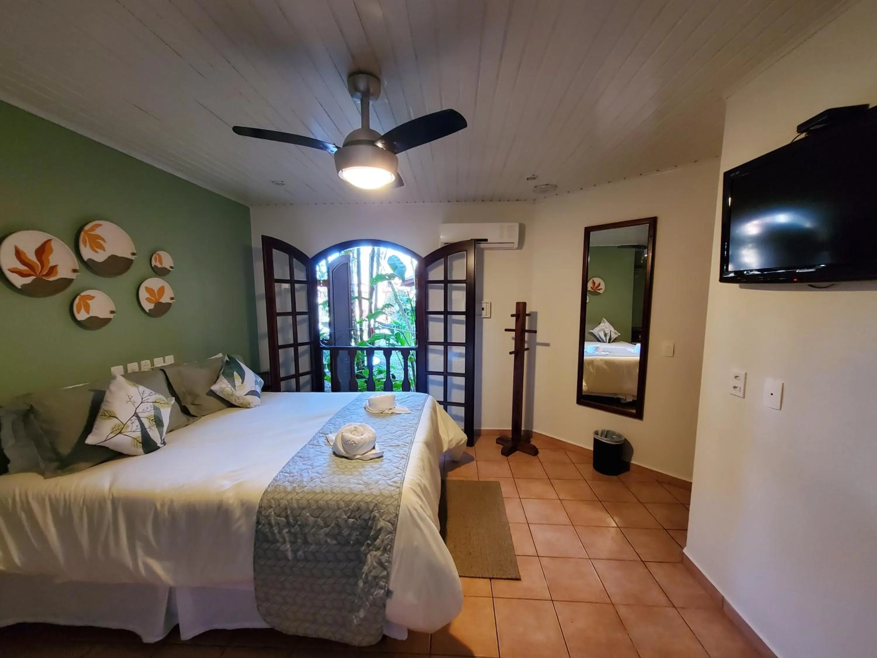 Bed in Giprita Wellness Hotel Ubatuba