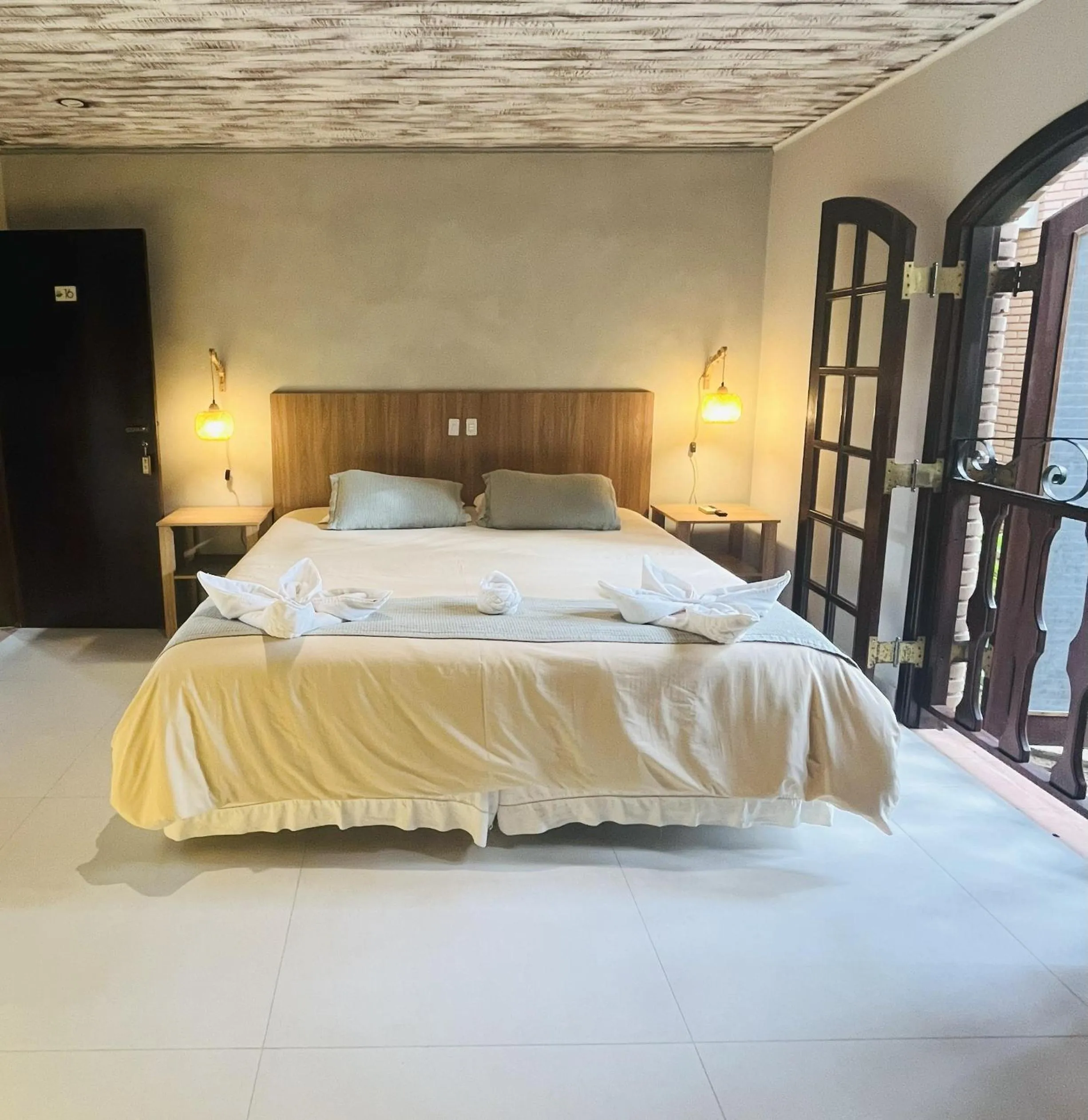 Bed in Giprita Wellness Hotel Ubatuba