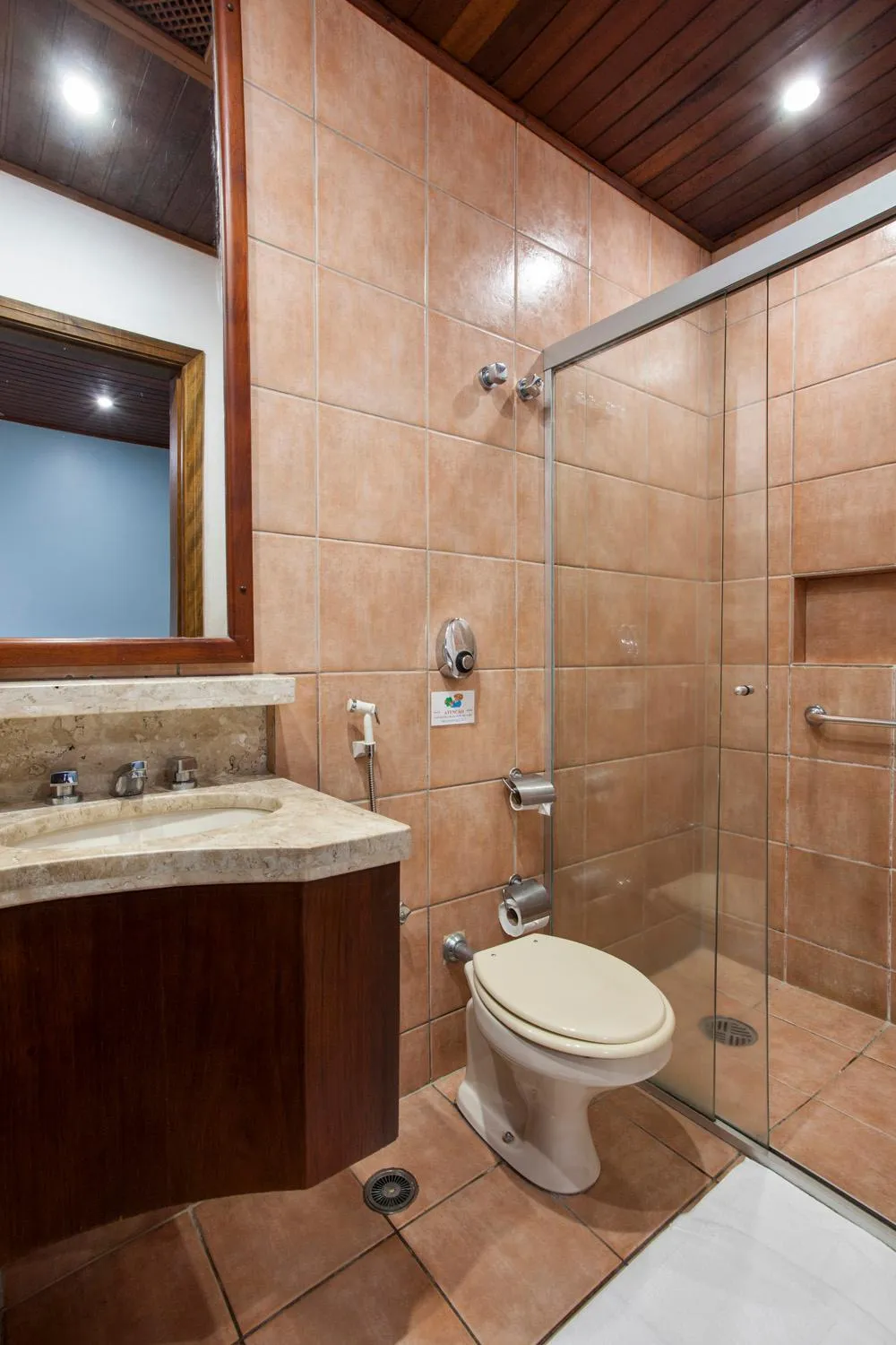 Toilet in Giprita Wellness Hotel Ubatuba