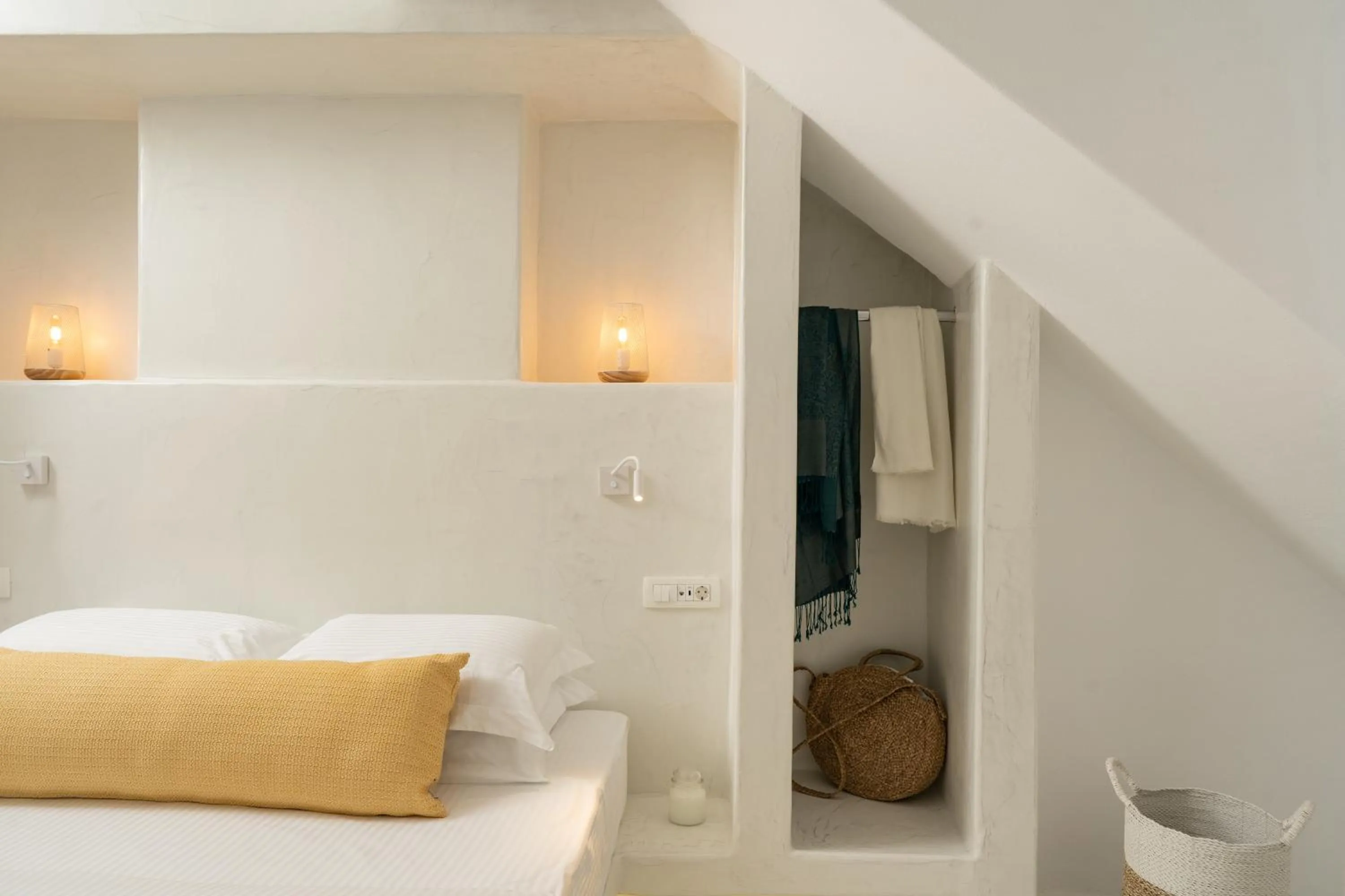 Bed in Edem Boutique Suites