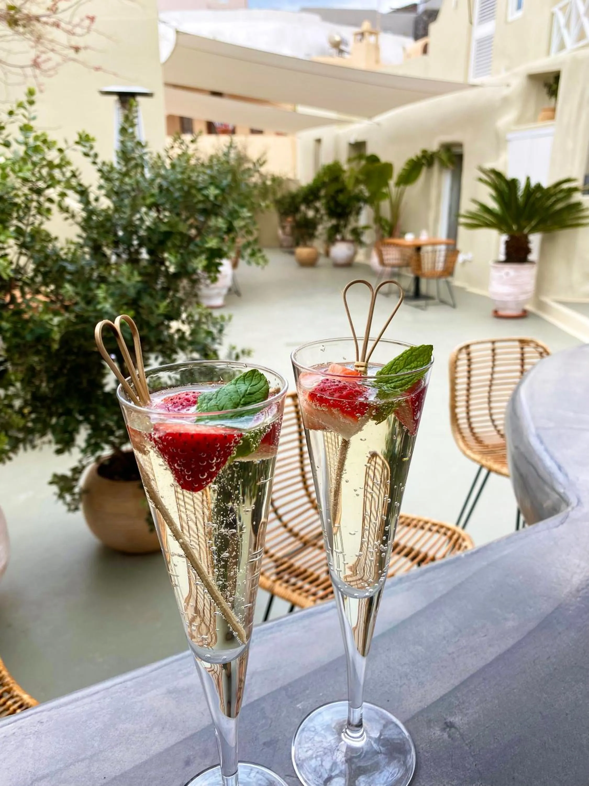 Drinks in Edem Boutique Suites