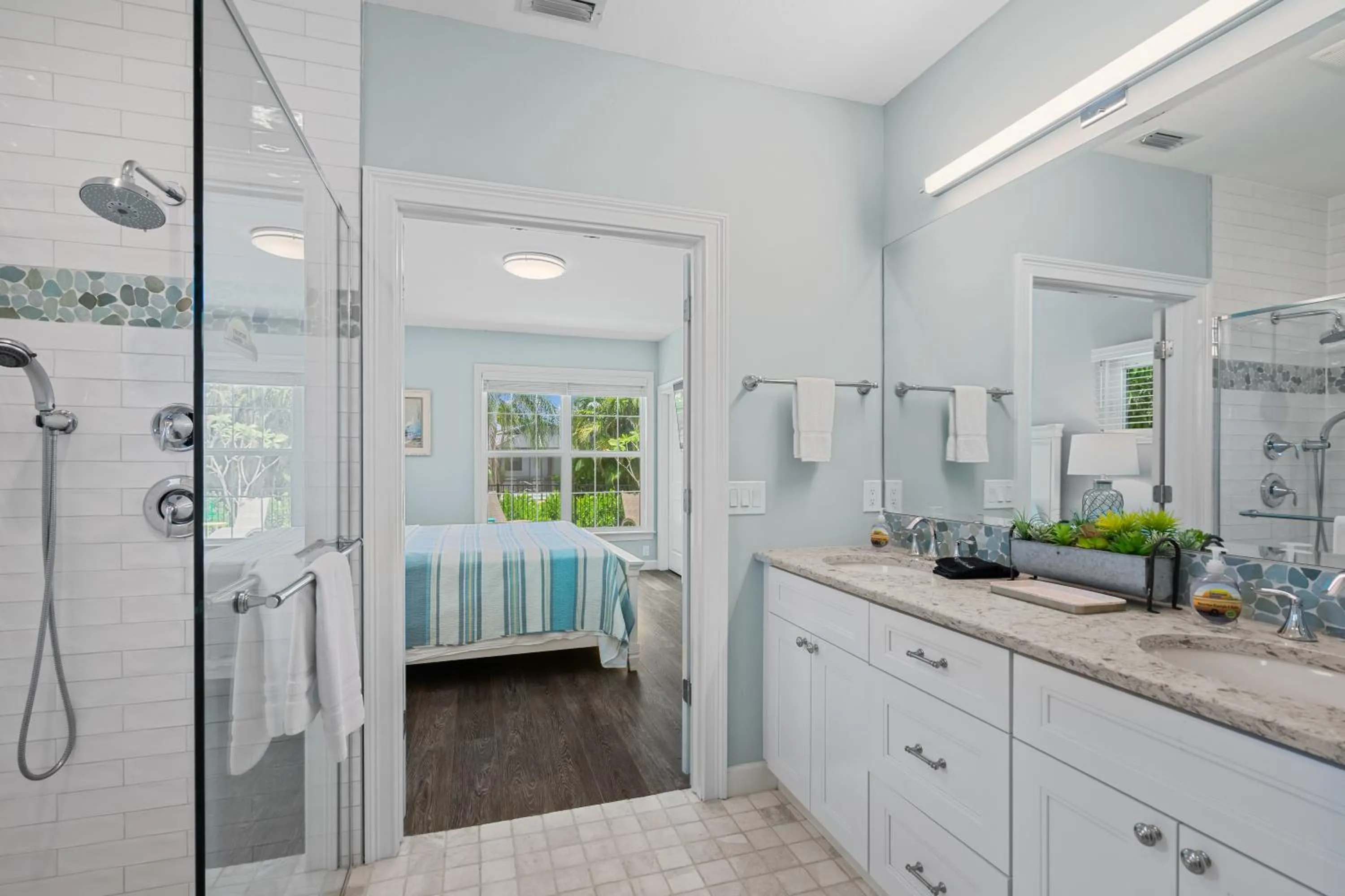 Shower in Sardinia Vacation Rental