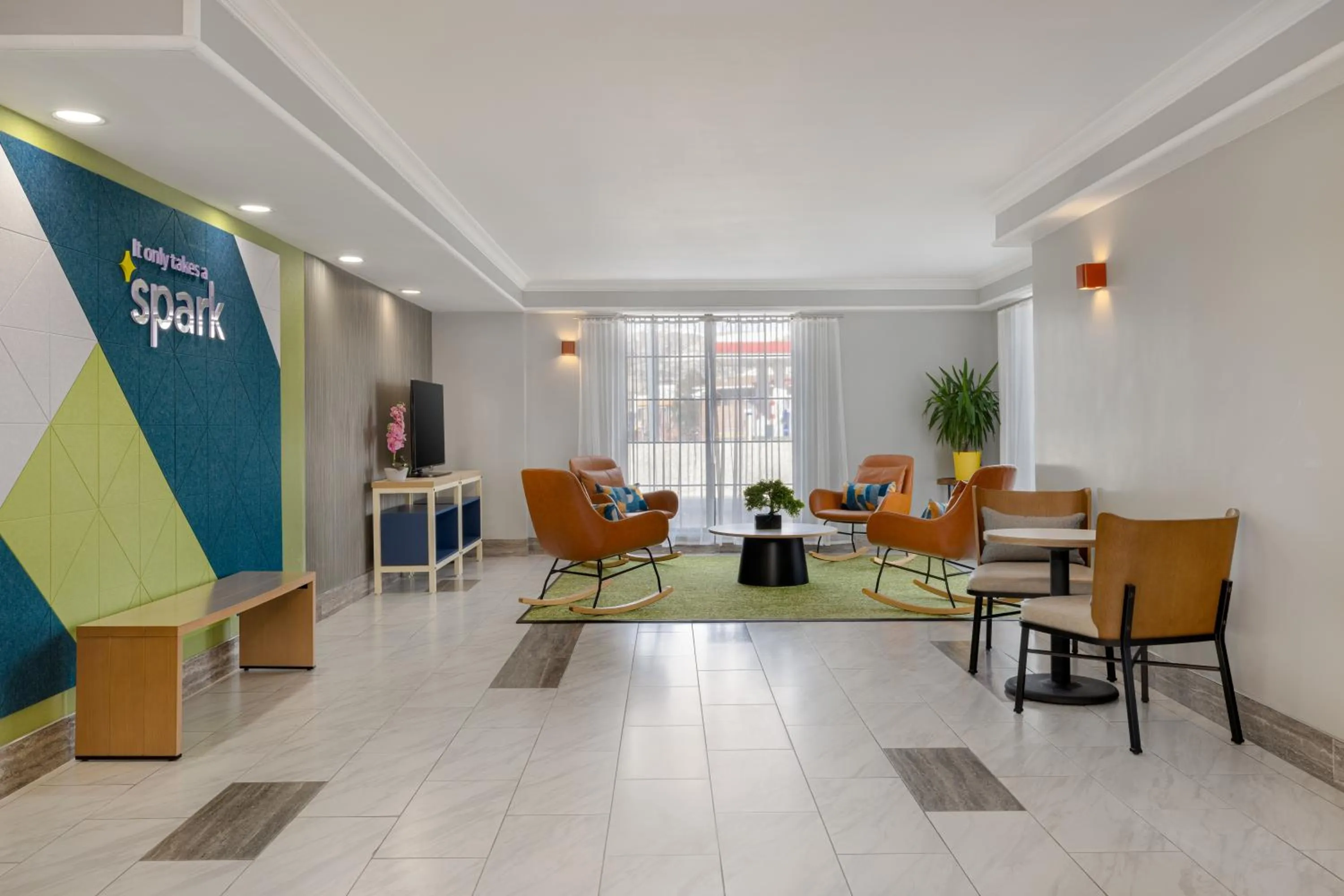 Lobby or reception in Spark by Hilton Rock Springs