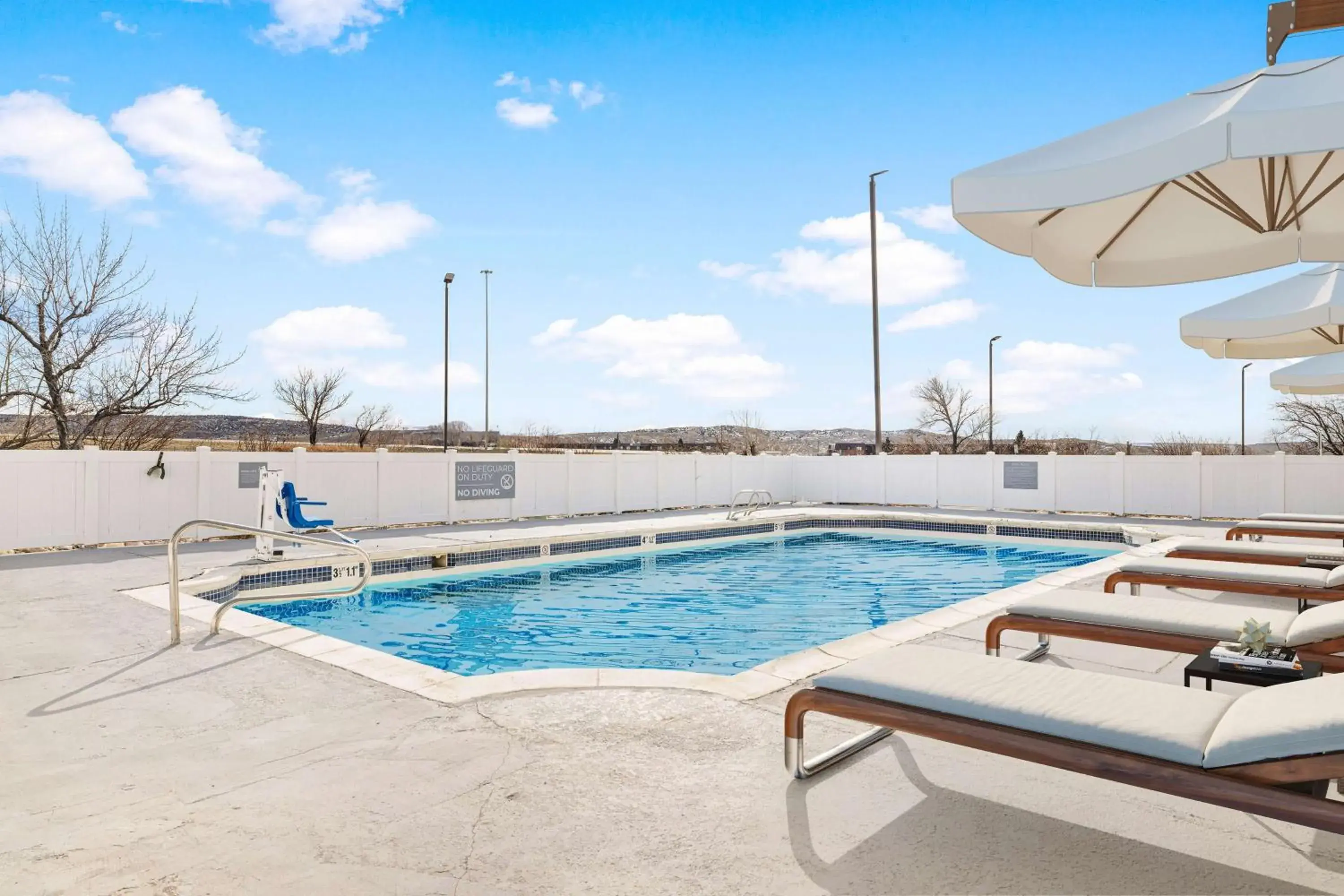 Pool view in Spark by Hilton Rock Springs Pool view in Spark by Hilton Rock Springs