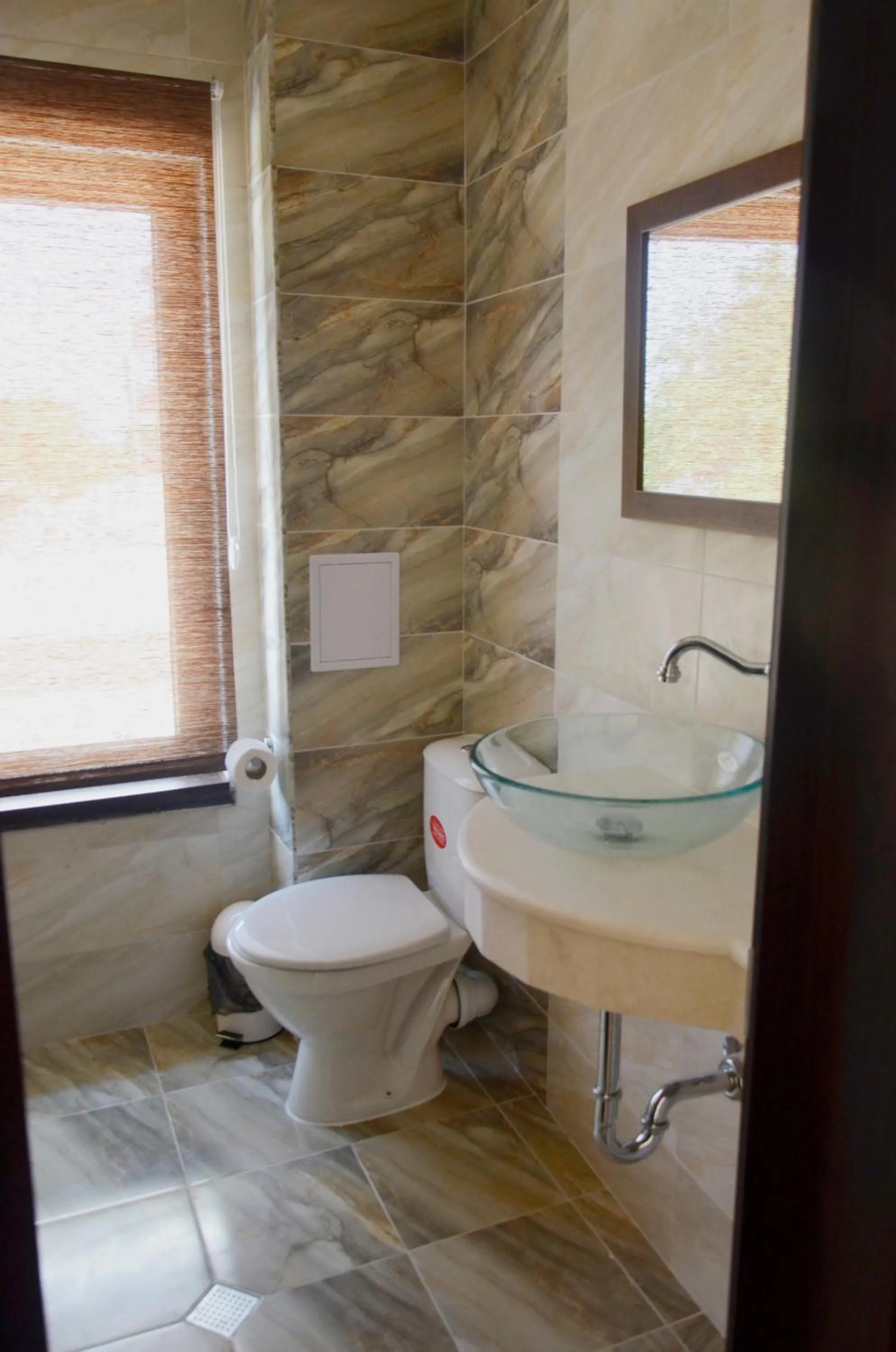 Bathroom in Ashram Hotel