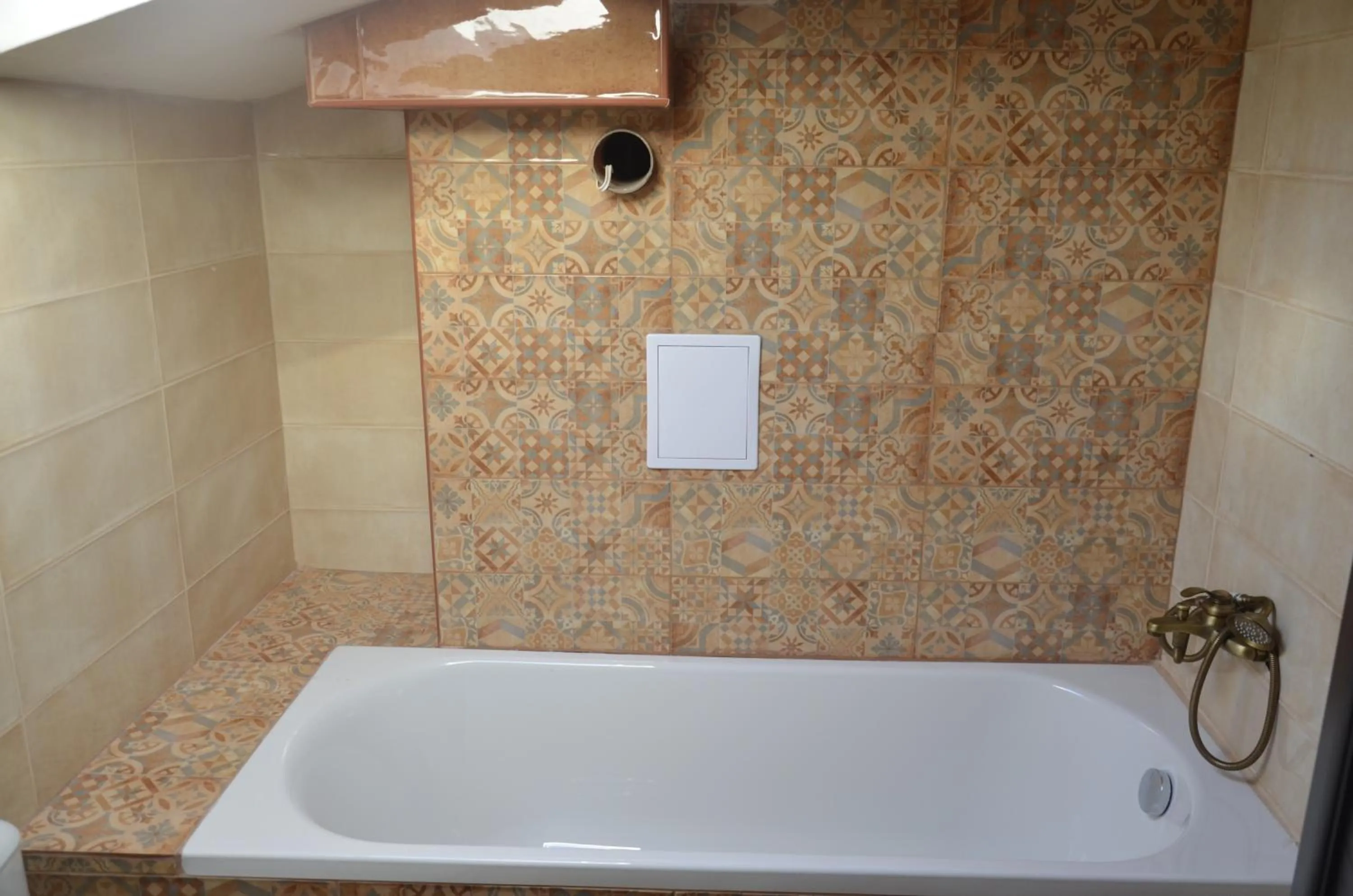 Bathroom in Ashram Hotel