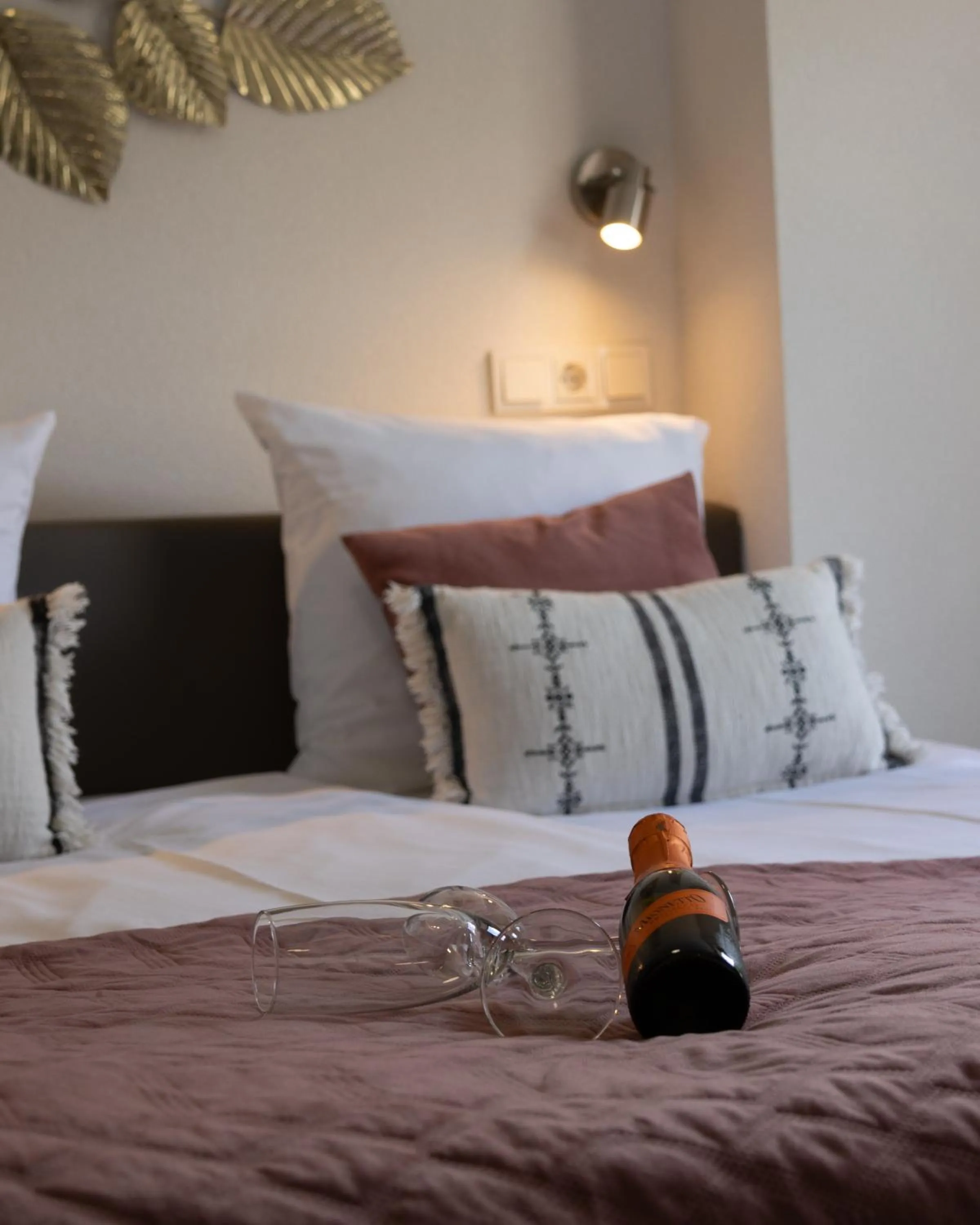Bed in Bed and Breakfast De Heren van Valkenburg