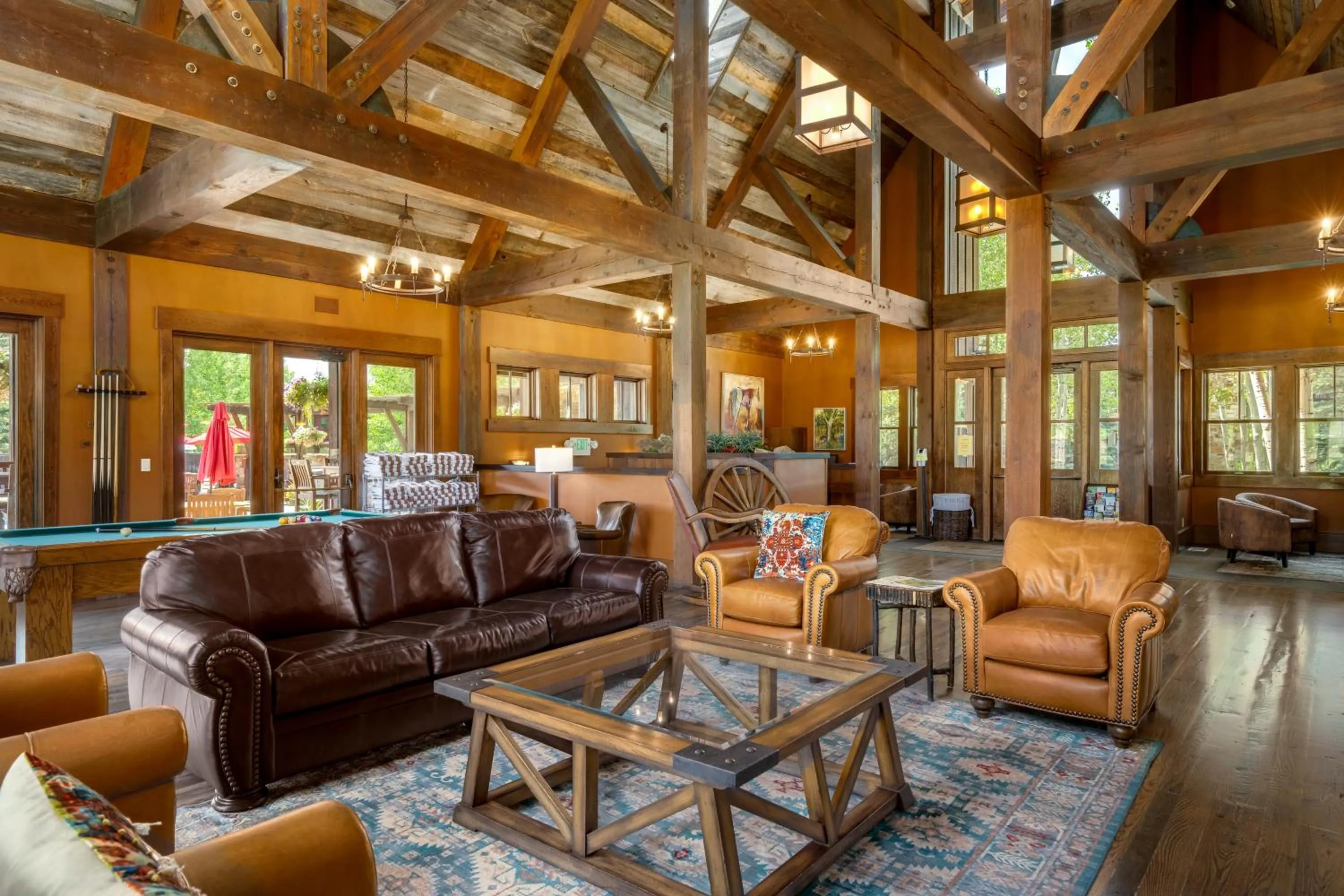 Lobby or reception in The Porches