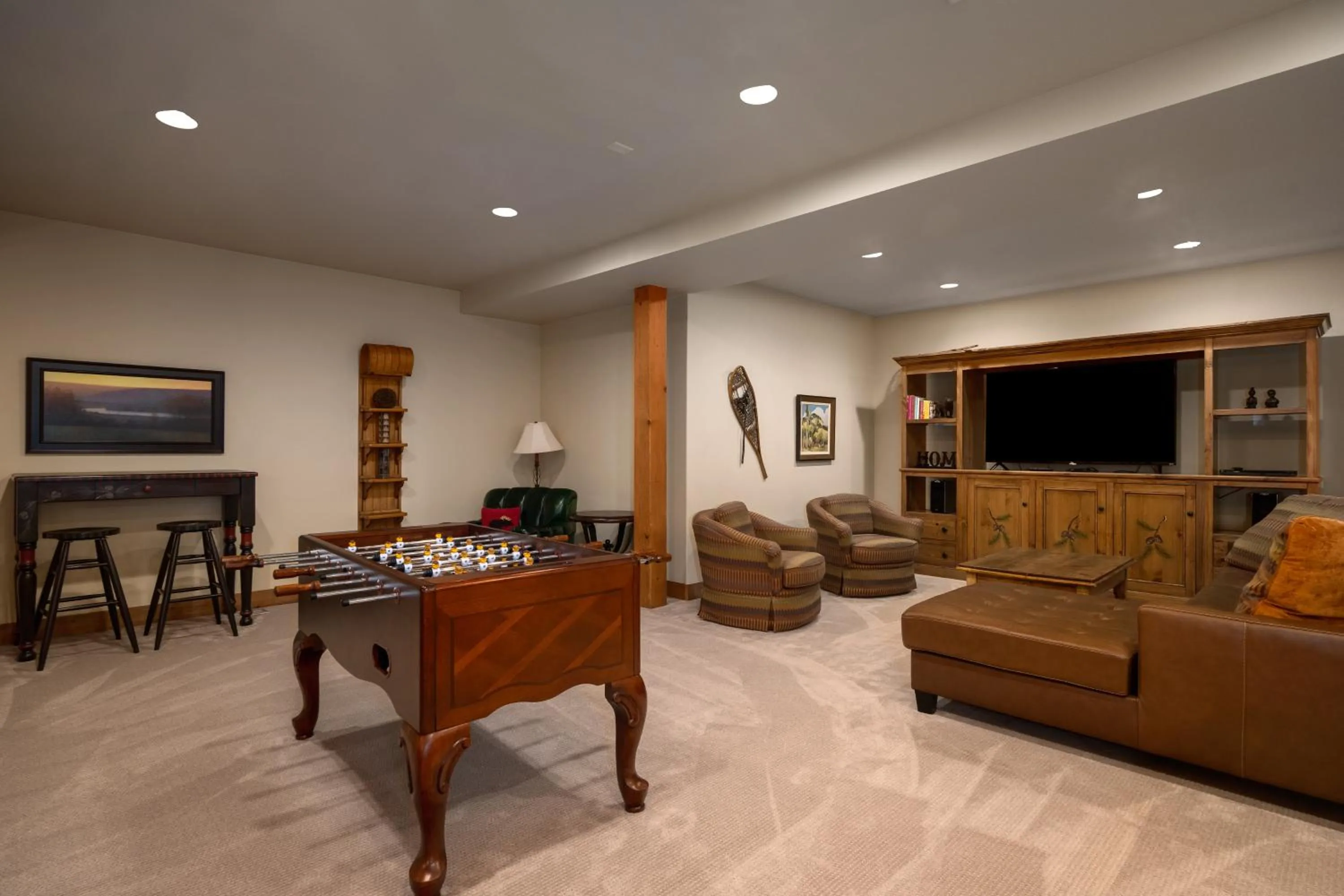 Living room in The Porches