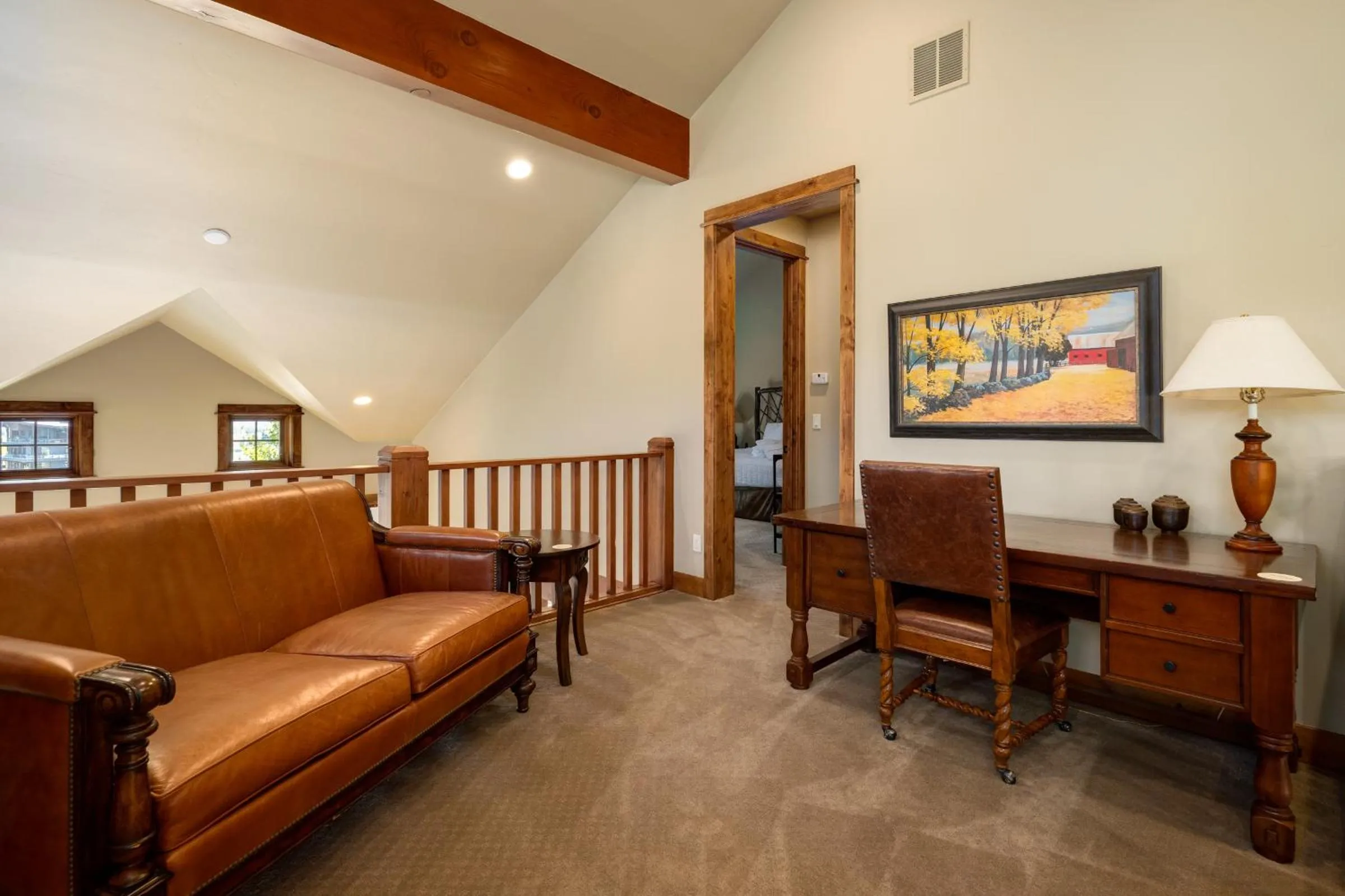 Seating area in The Porches