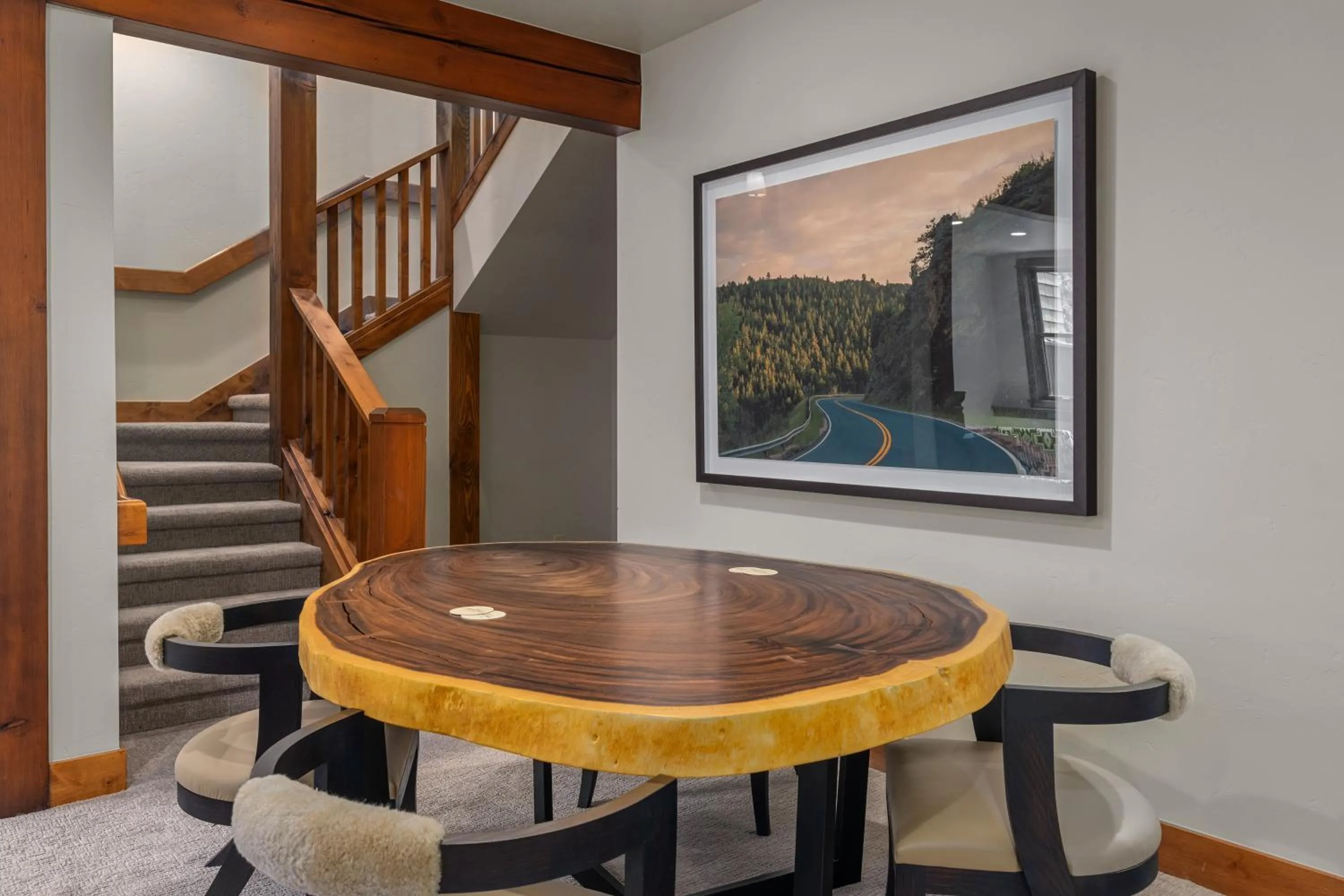 Living room in The Porches