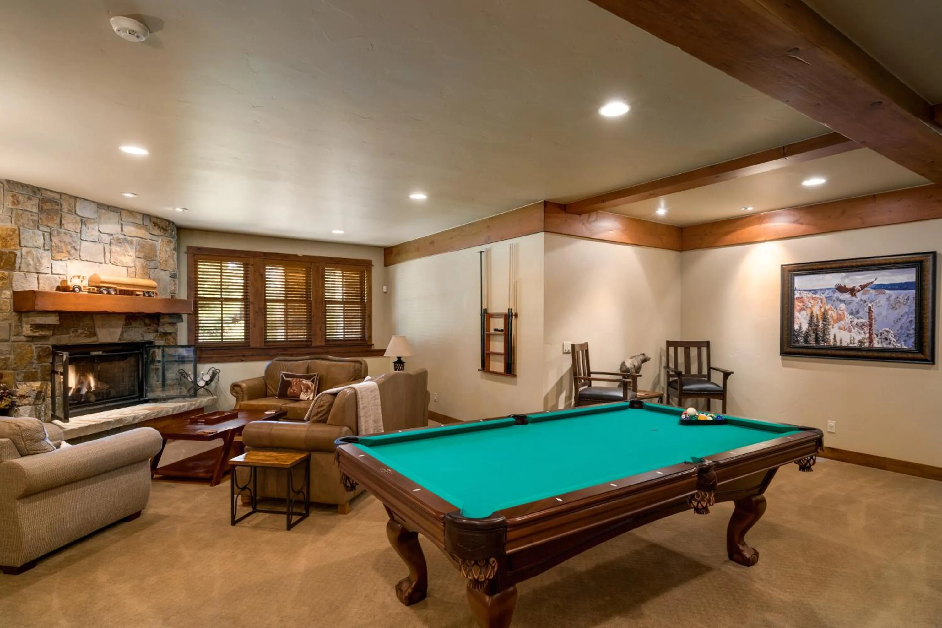 Living room in The Porches