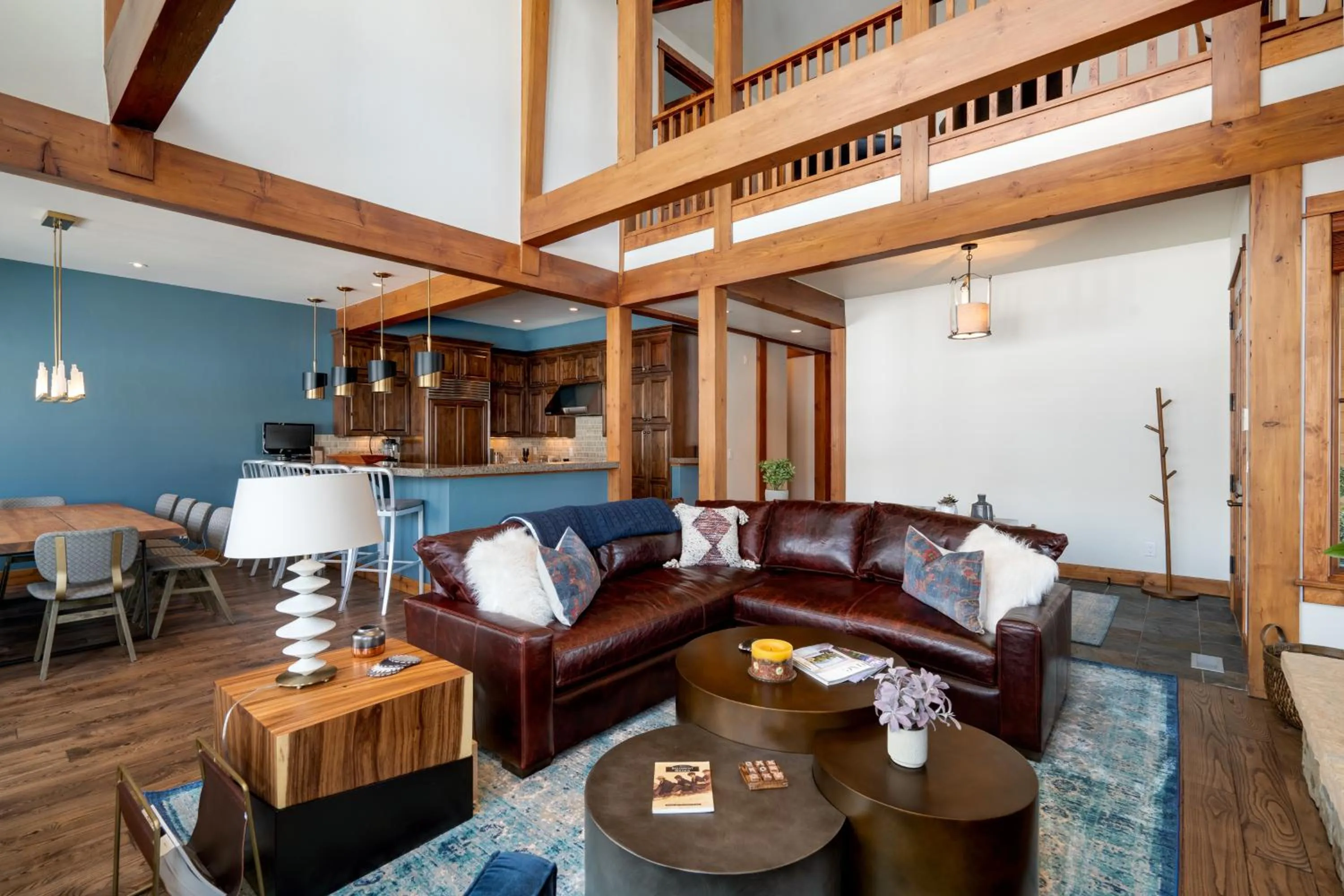 Living room in The Porches