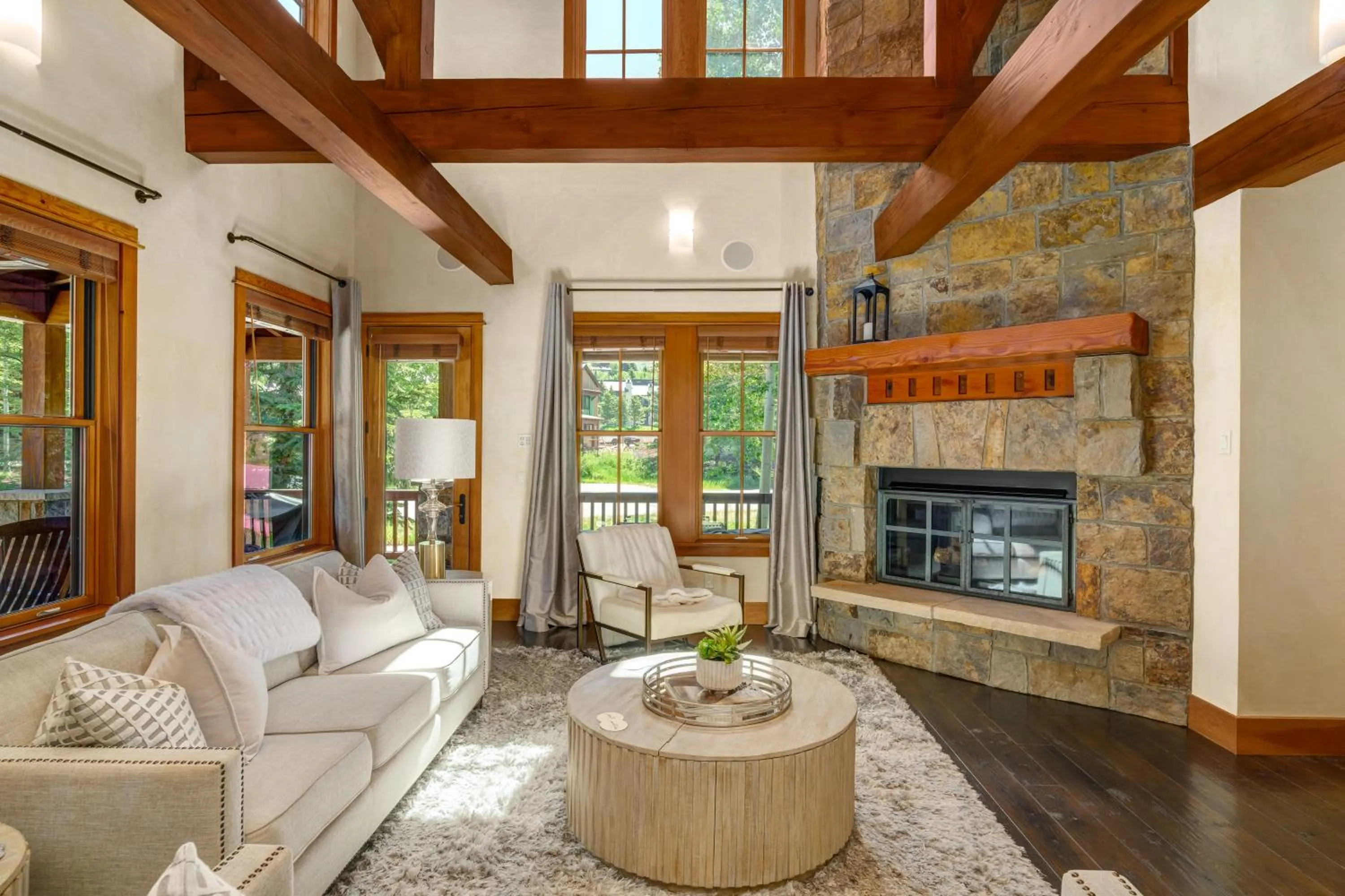 Living room in The Porches