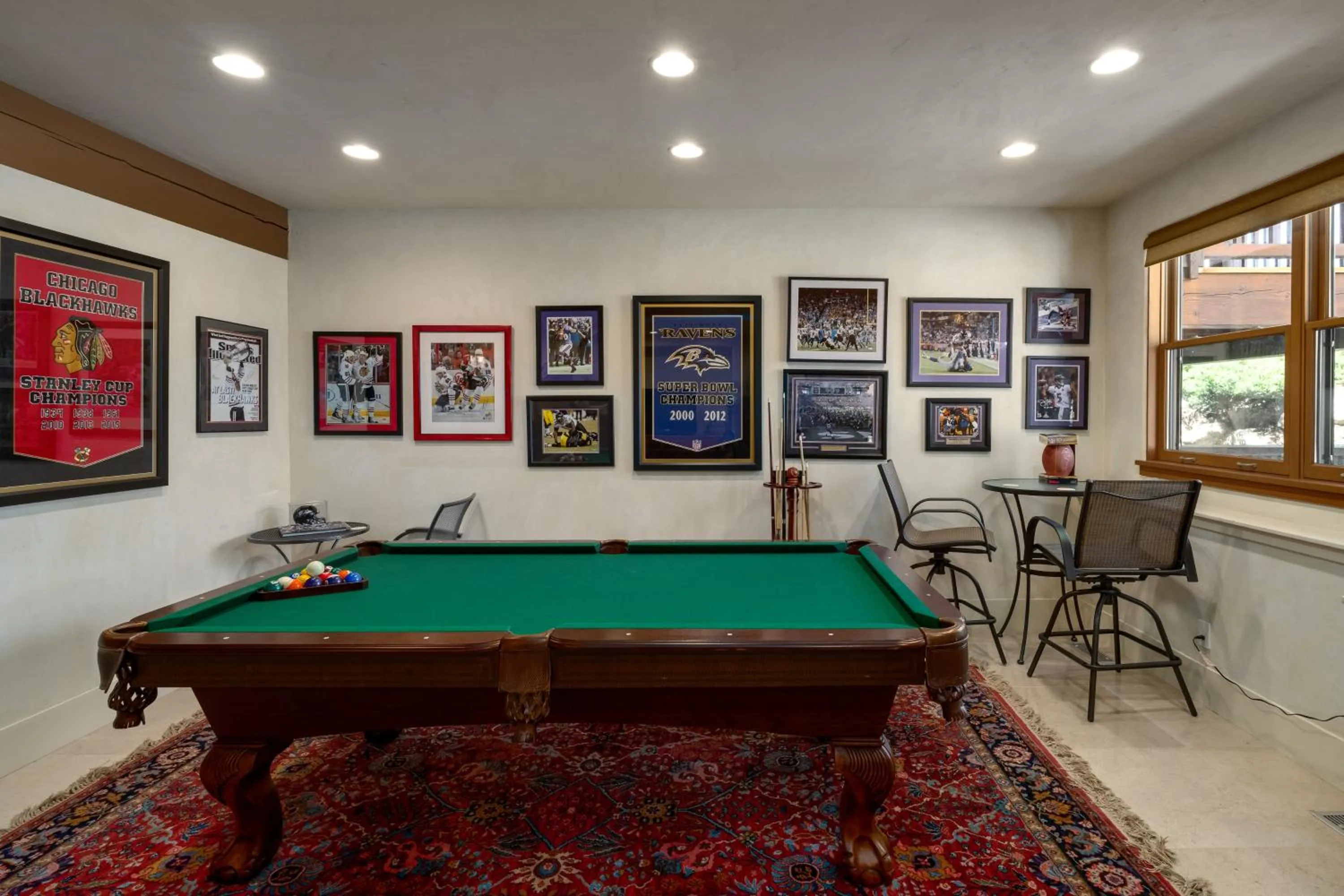 Living room in The Porches