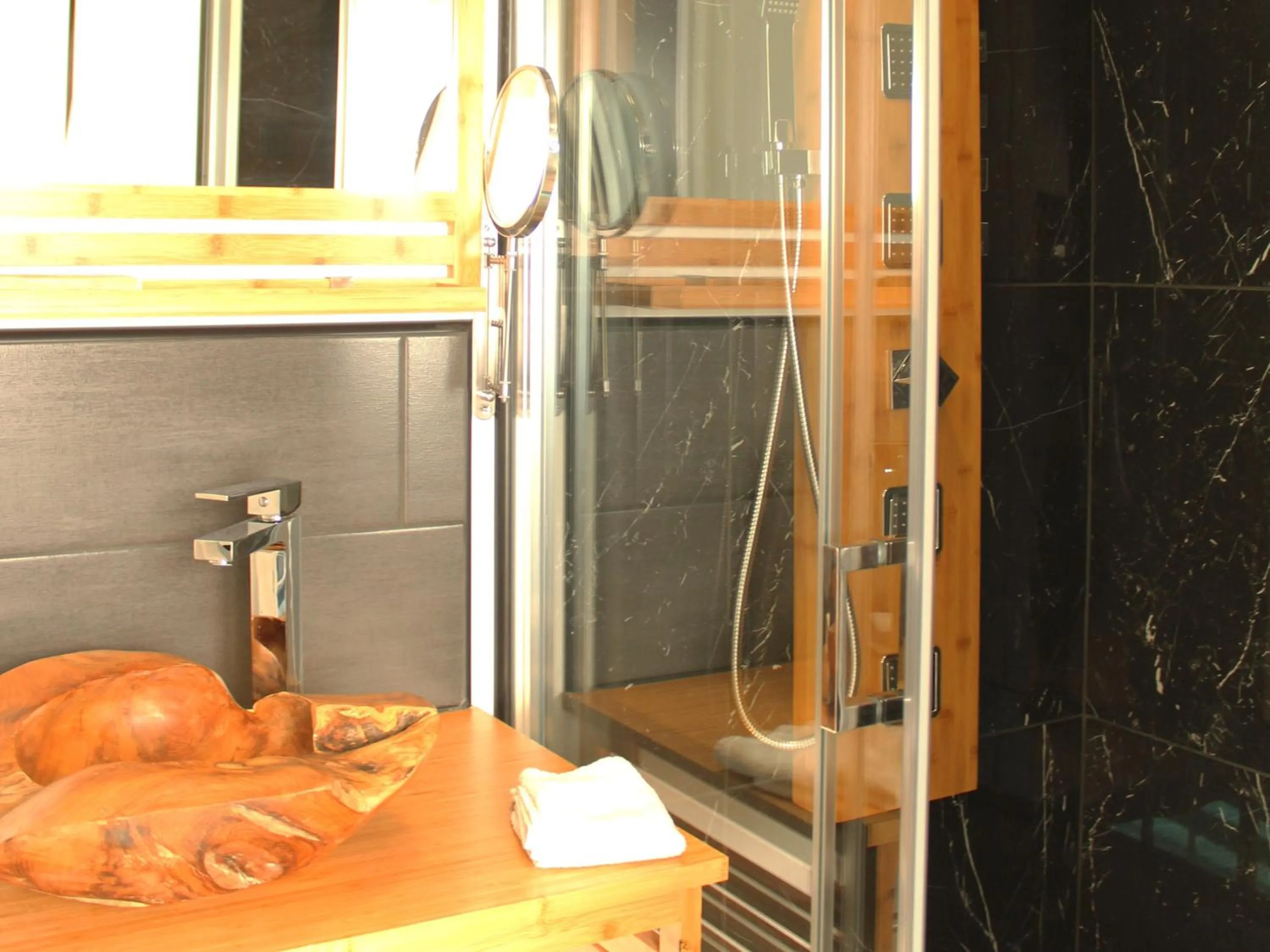 Bathroom in Appart Hotel Relax Spa