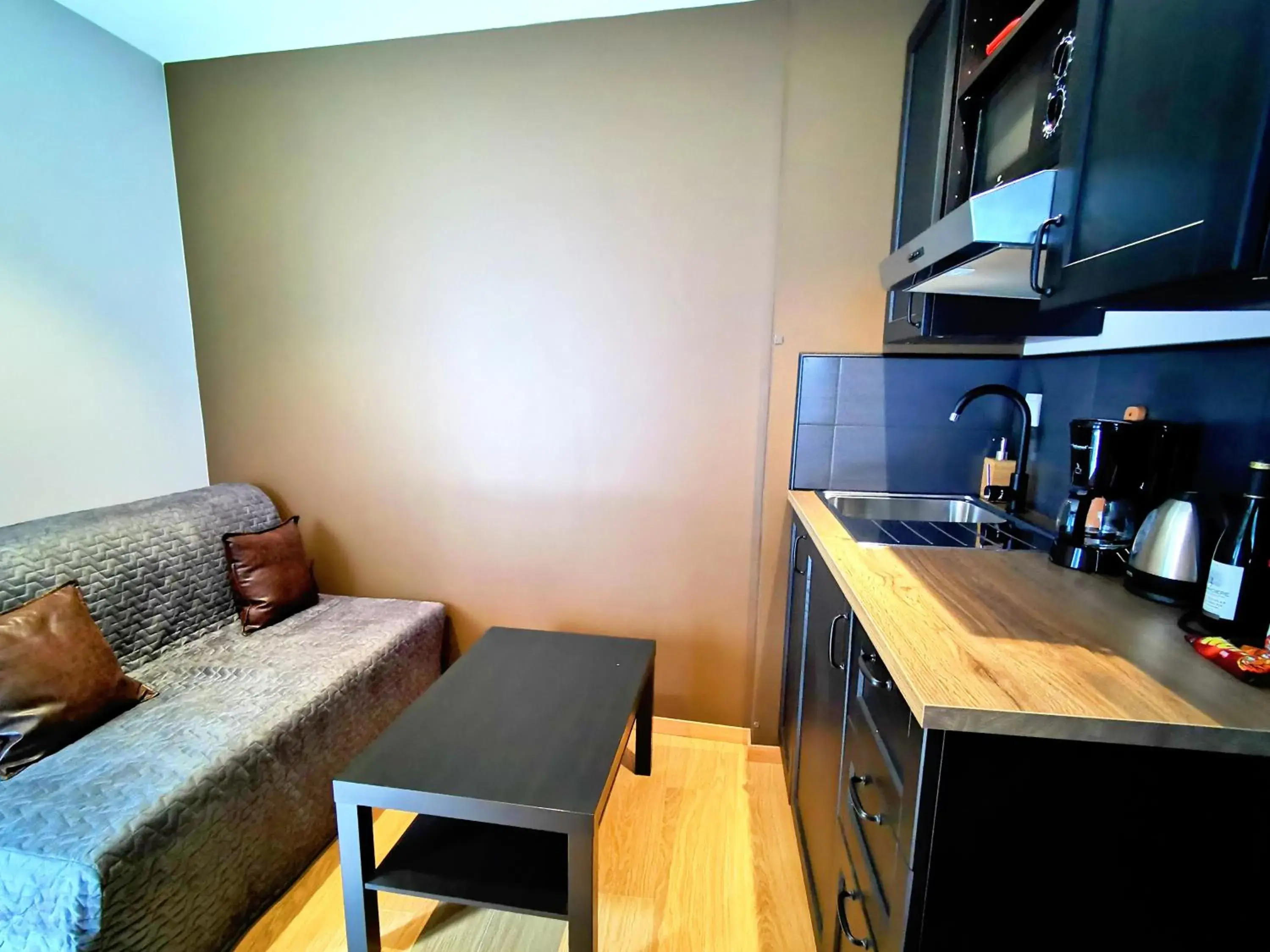 Kitchen or kitchenette in Appart Hotel Relax Spa Kitchen or kitchenette in Appart Hotel Relax Spa