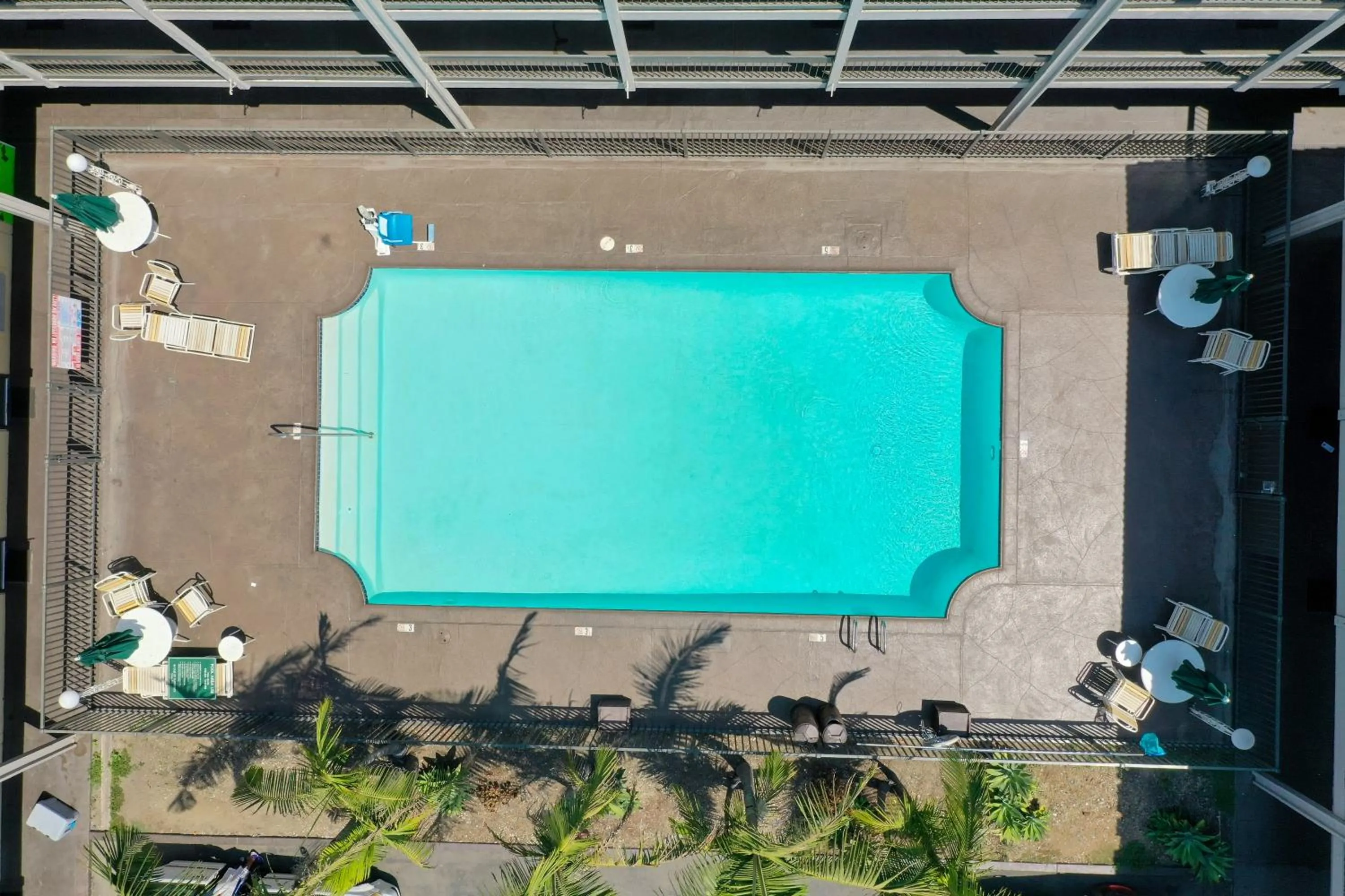 Swimming pool in La Quinta Inn by Wyndham Costa Mesa Orange County