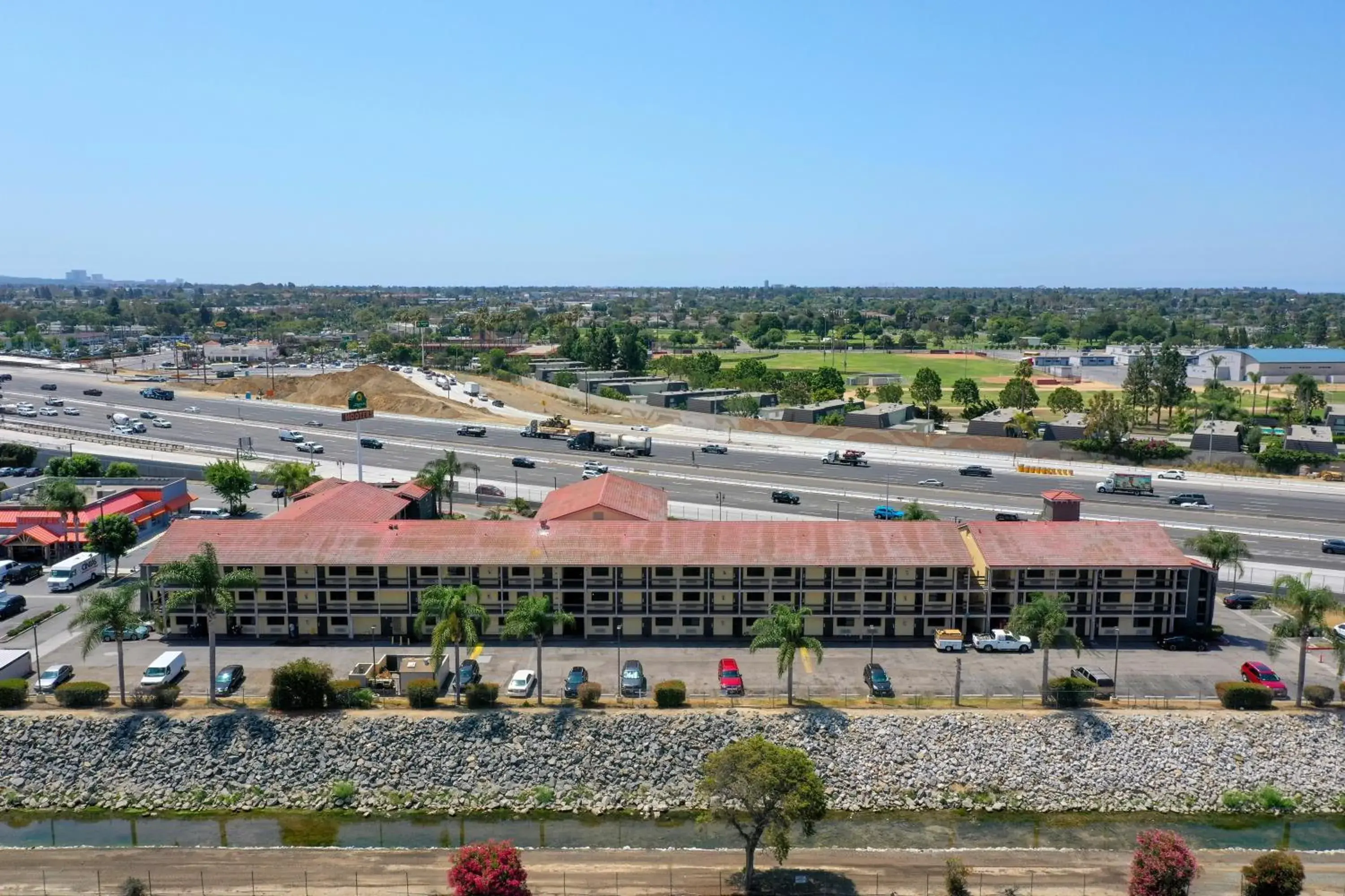 Property building, Bird's-eye View in La Quinta Inn by Wyndham Costa Mesa Orange County