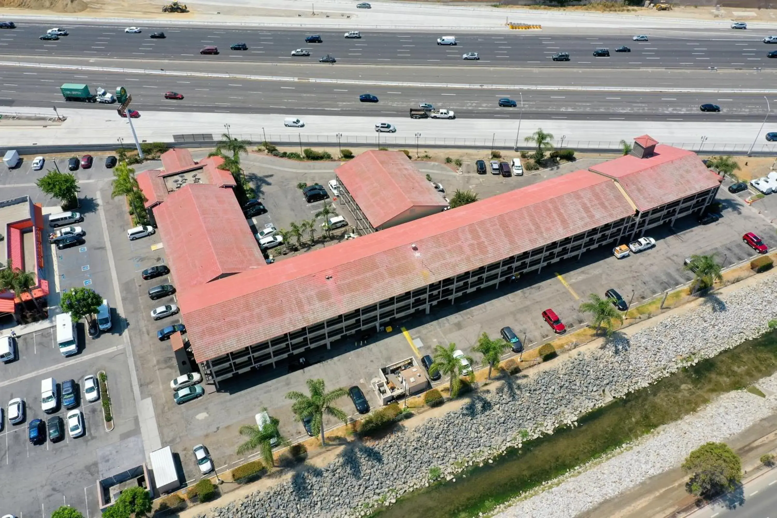 Property building, Bird's-eye View in La Quinta Inn by Wyndham Costa Mesa Orange County