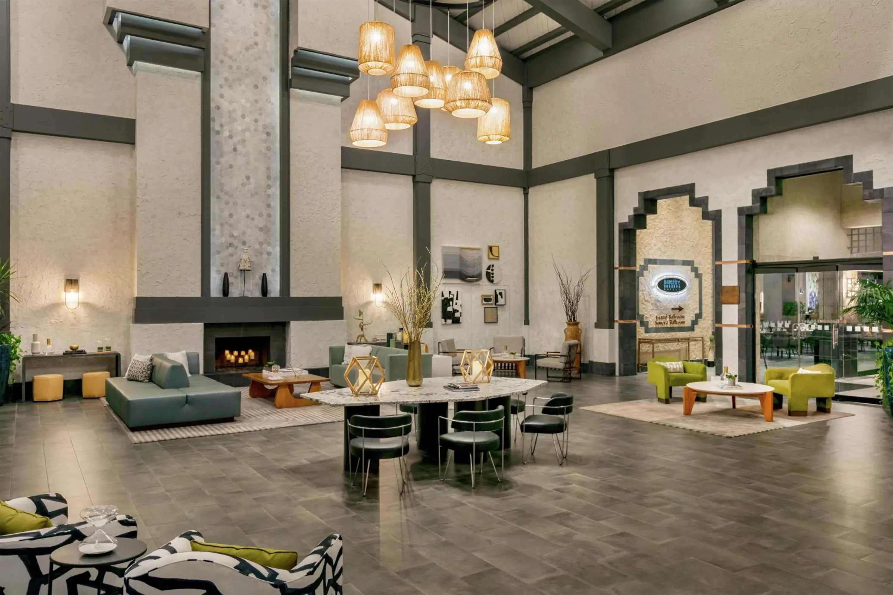 Lobby or reception in Hilton Scottsdale Resort & Villas Lobby or reception in Hilton Scottsdale Resort & Villas