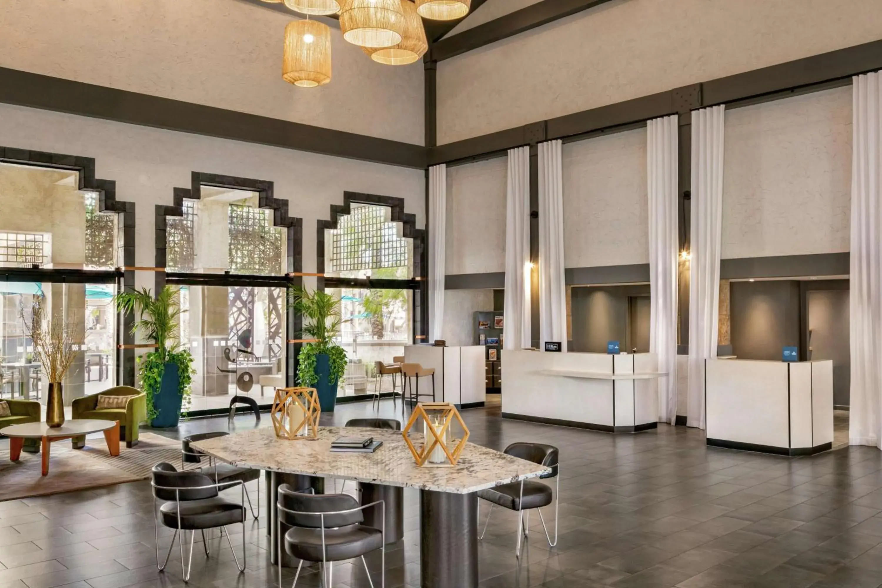 Lobby or reception in Hilton Scottsdale Resort & Villas Lobby or reception in Hilton Scottsdale Resort & Villas