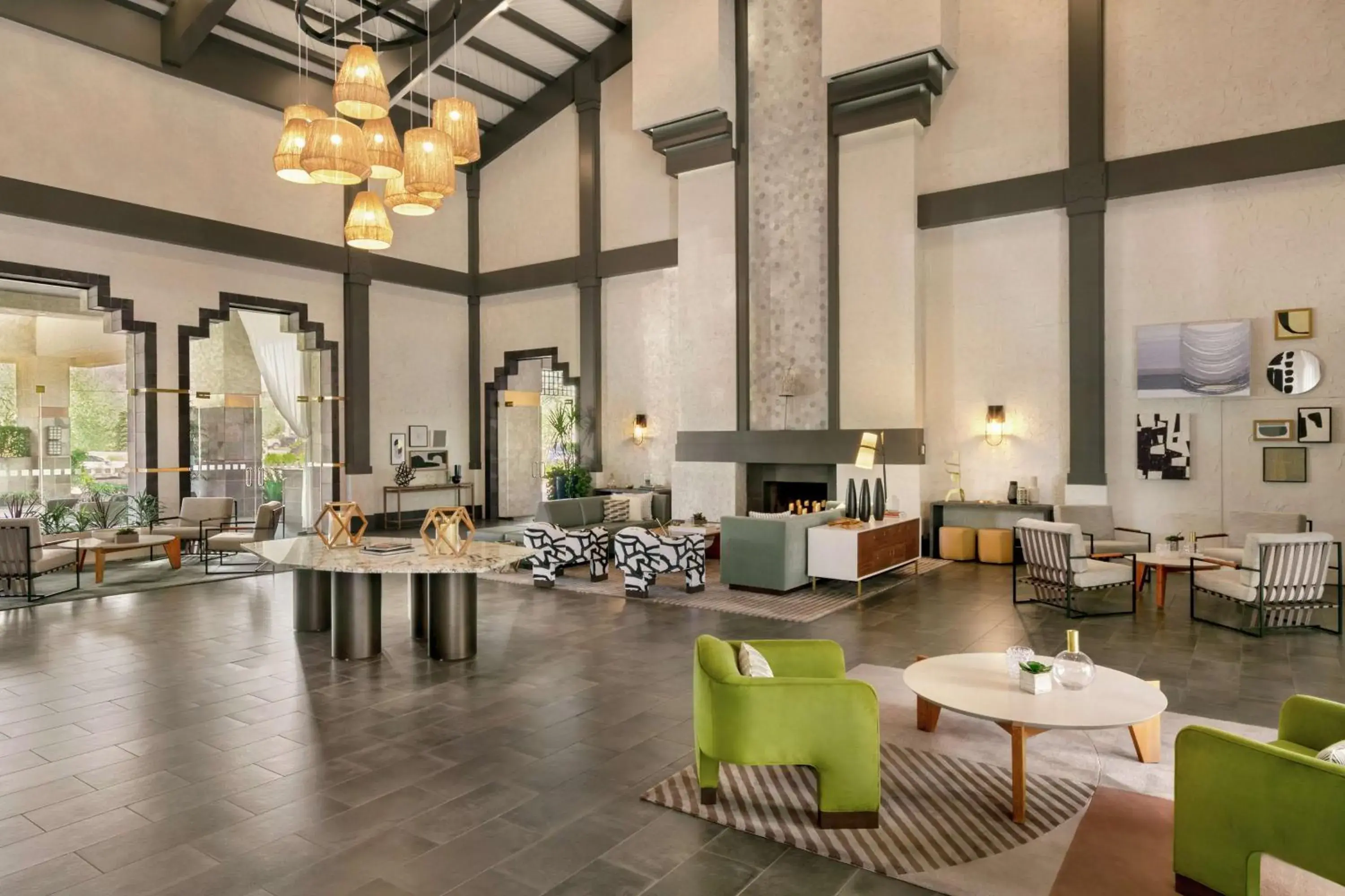 Lobby or reception in Hilton Scottsdale Resort & Villas Lobby or reception in Hilton Scottsdale Resort & Villas