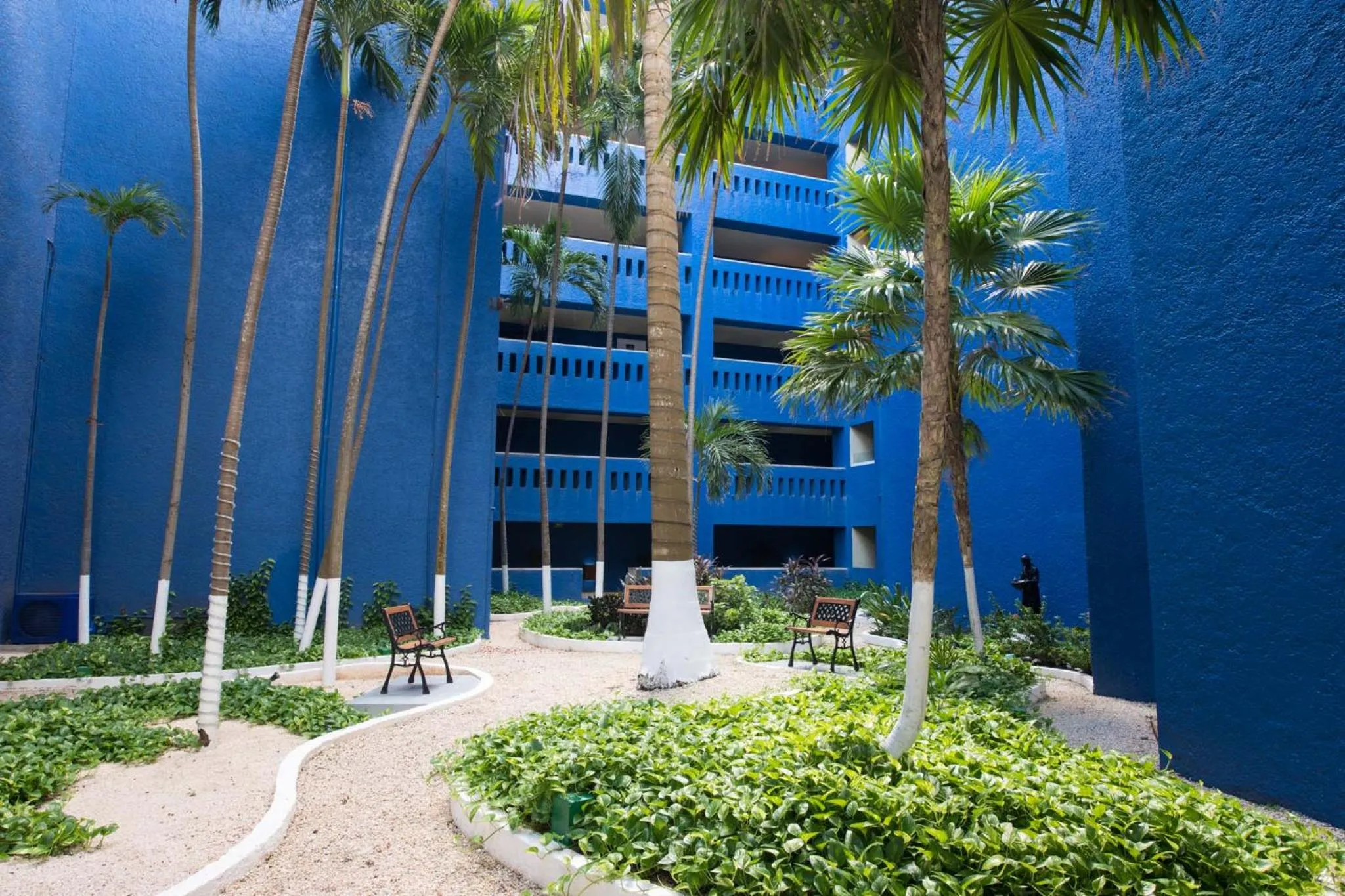 Natural landscape in Club Regina Cancun