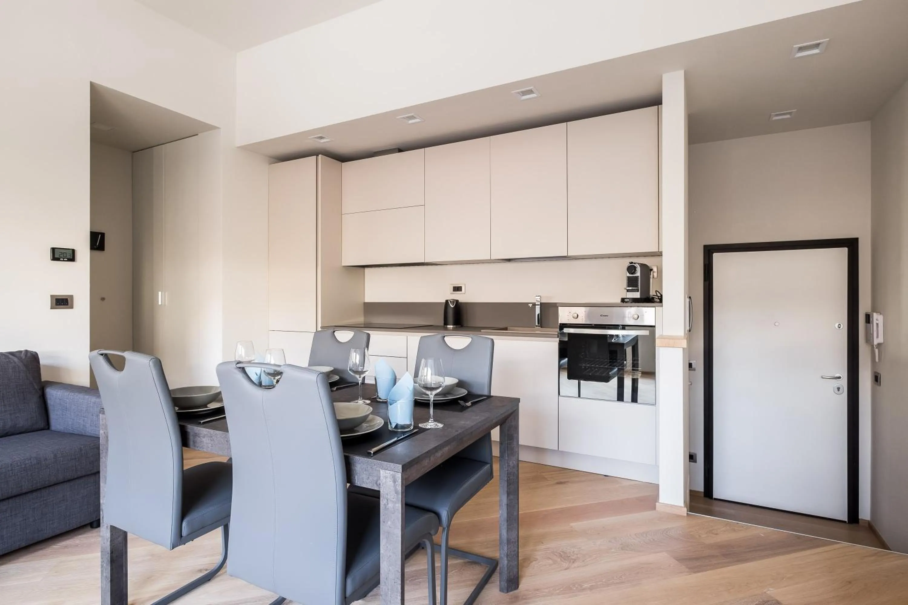 Kitchen or kitchenette in Aparthotel Sant'Orsola