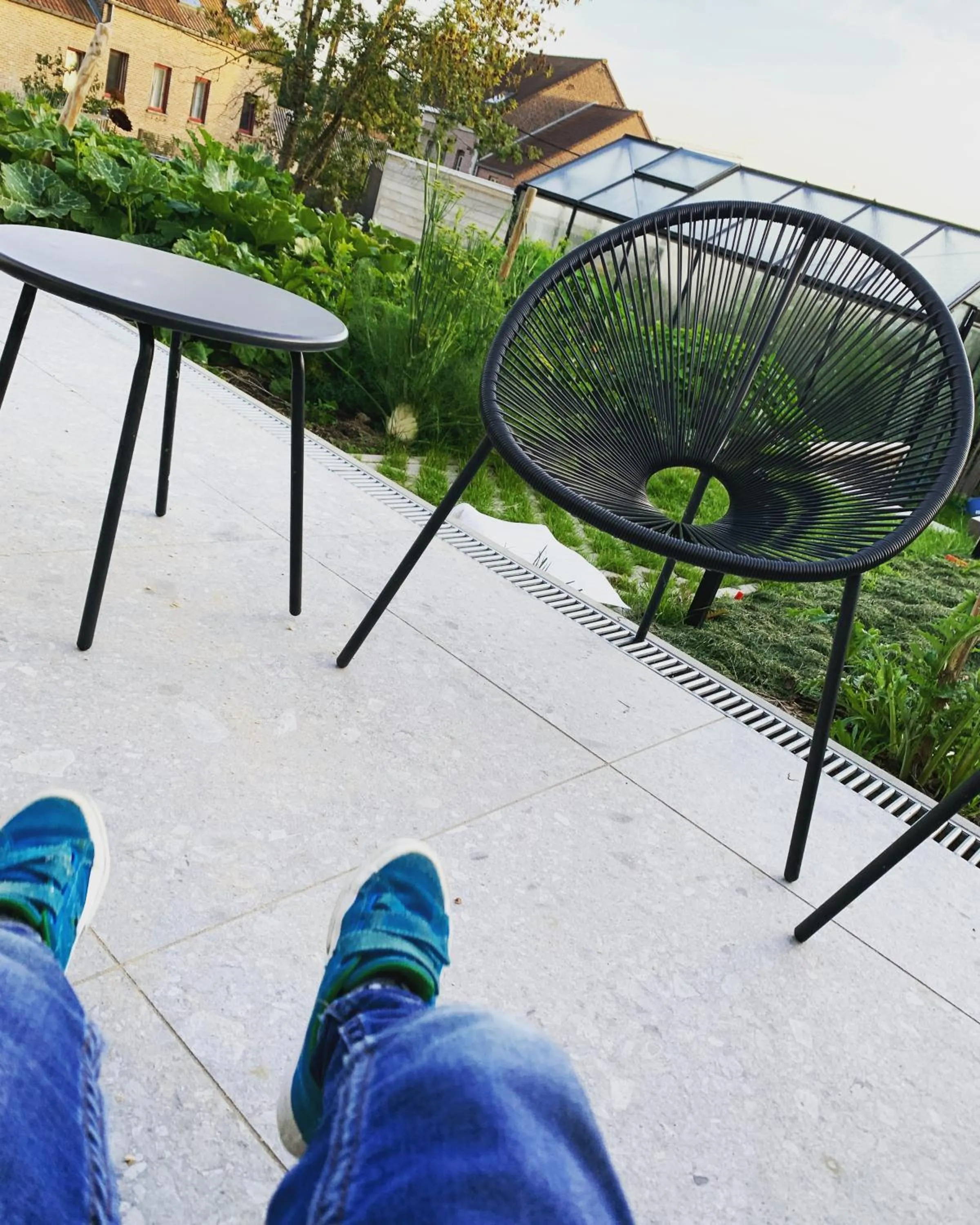 Garden in Chez Spoons B&B