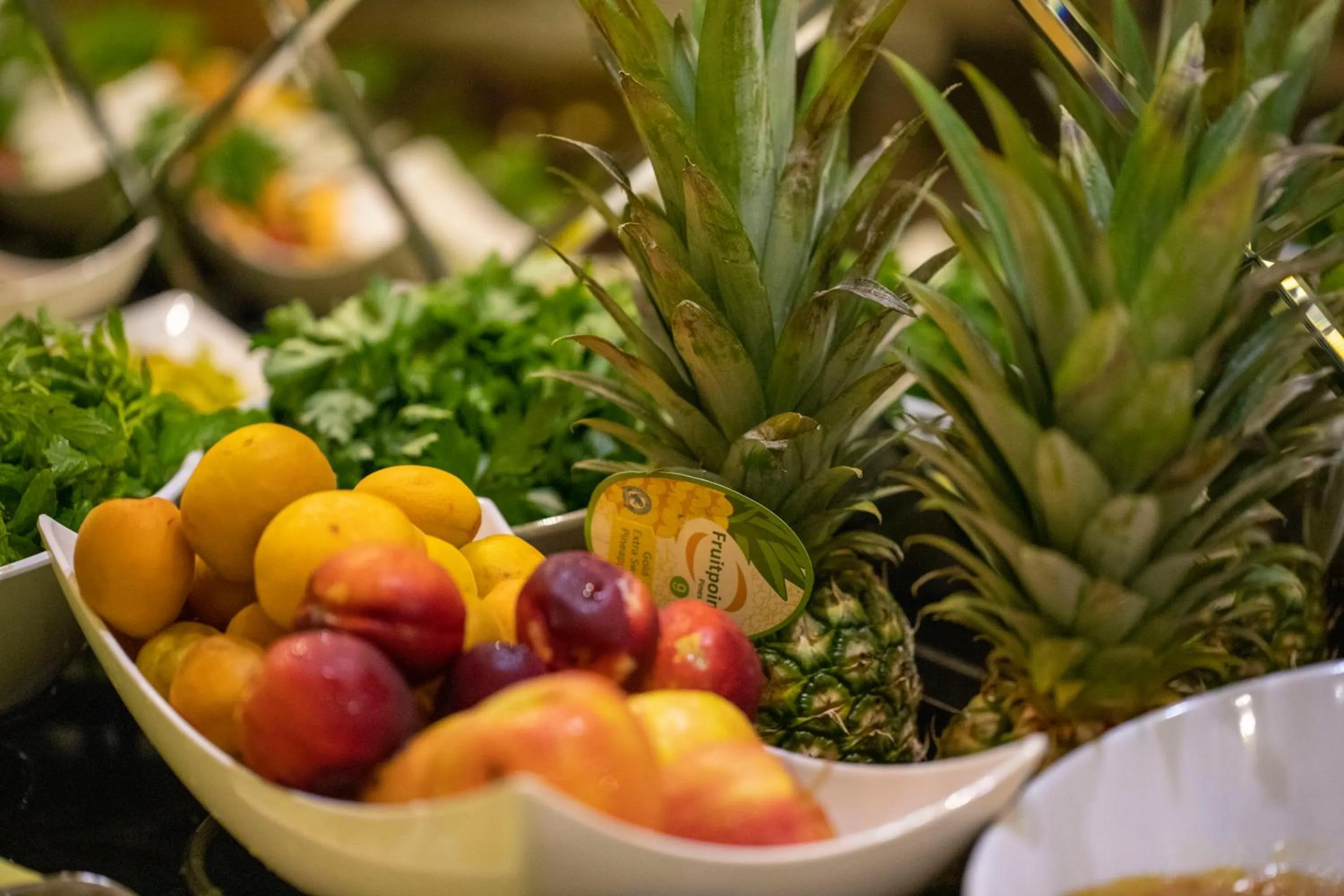 Buffet breakfast in BEST GARDEN HOTEL