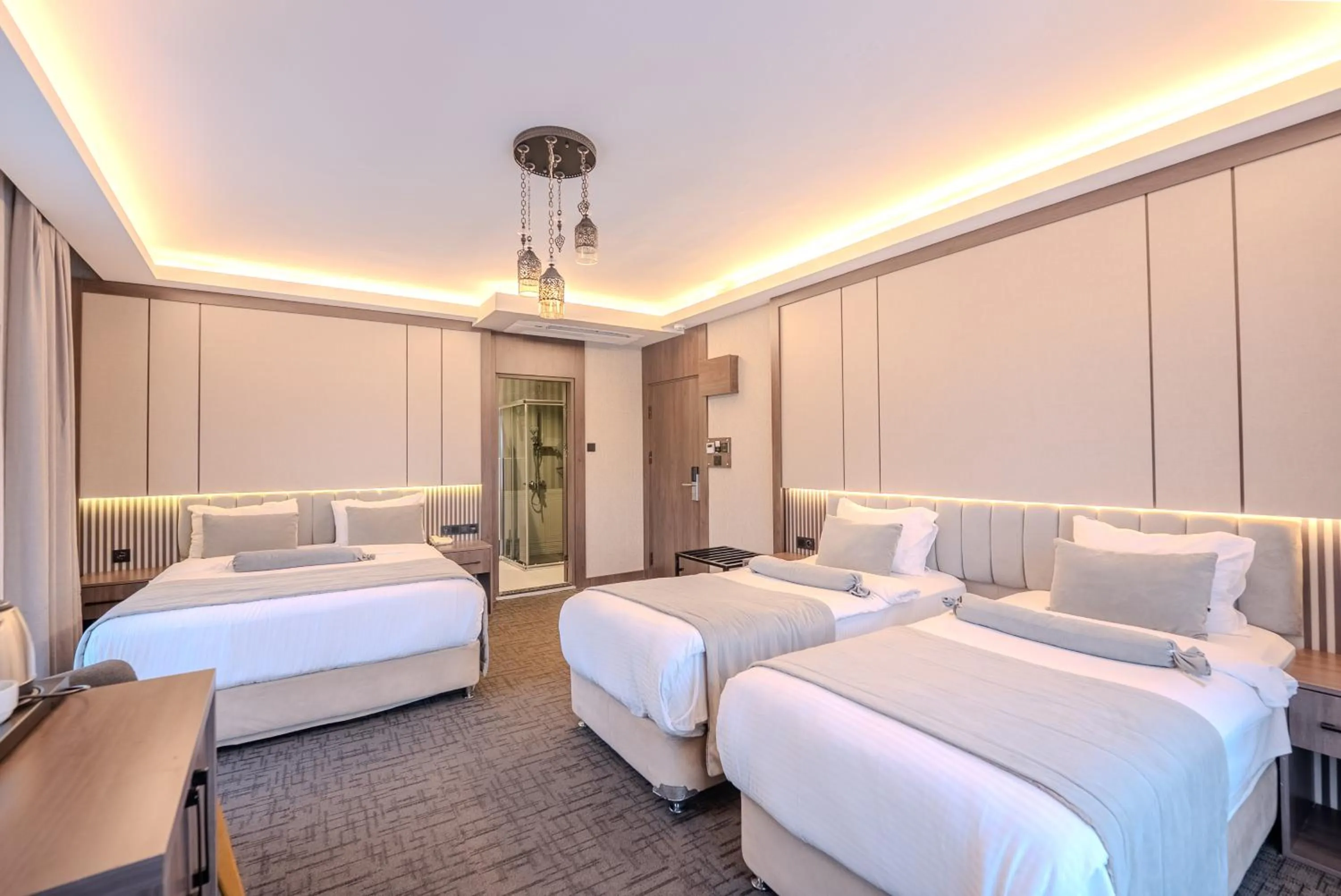 Photo of the whole room, Bed in BEST GARDEN HOTEL